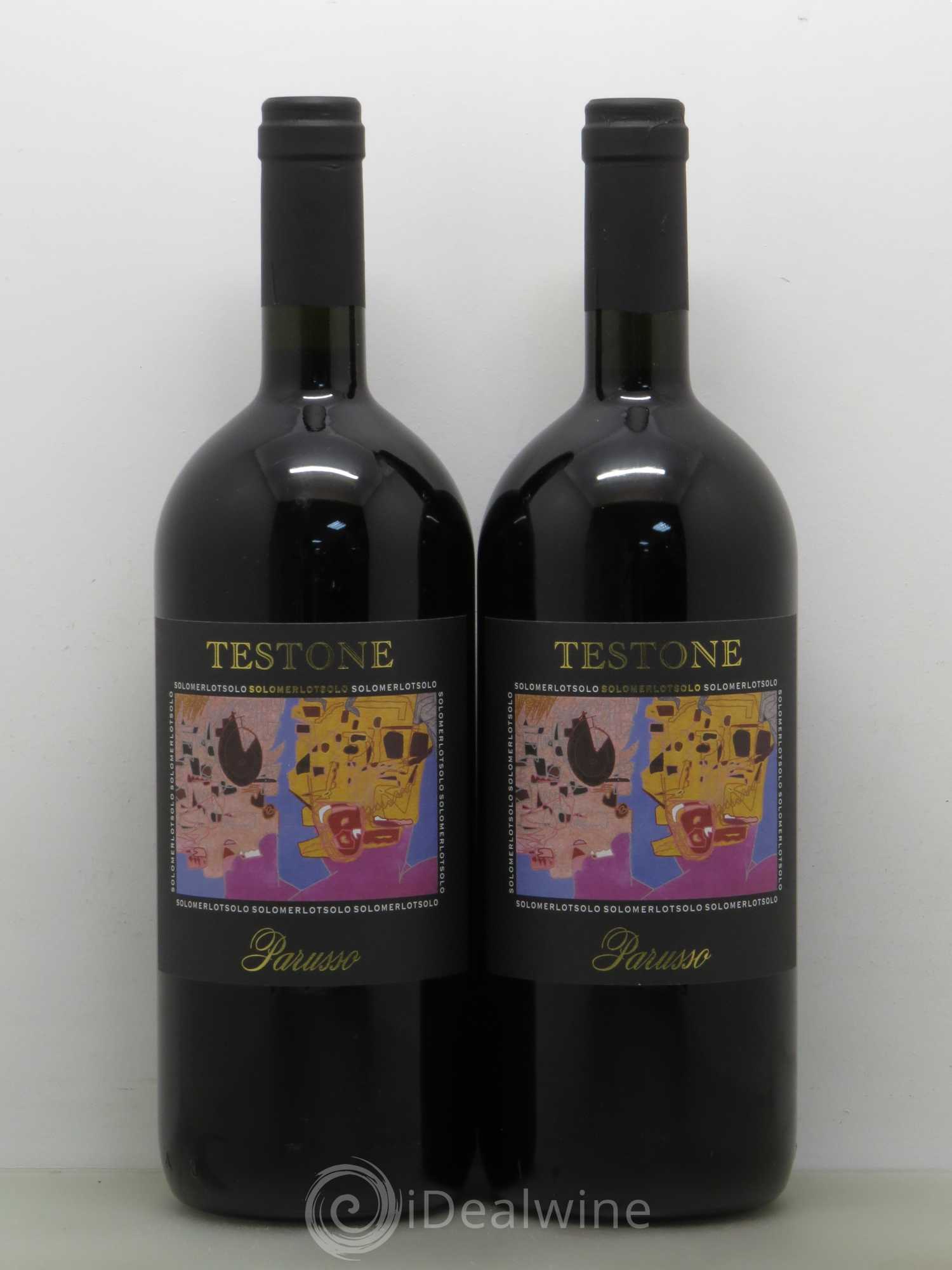 Italie Testone Piémont Langhe Parusso 2003 - Posten von 2 Magnum - 0