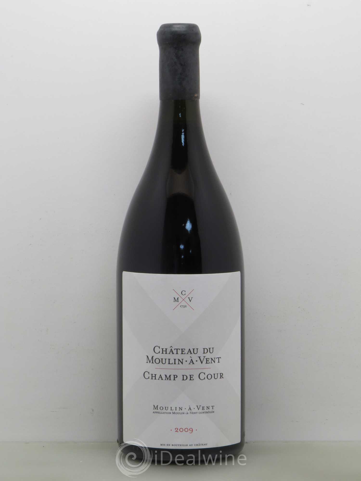 Moulin-à-Vent Champ de Cour Château du Moulin à Vent 2009 - Lot de 1 magnum - 0
