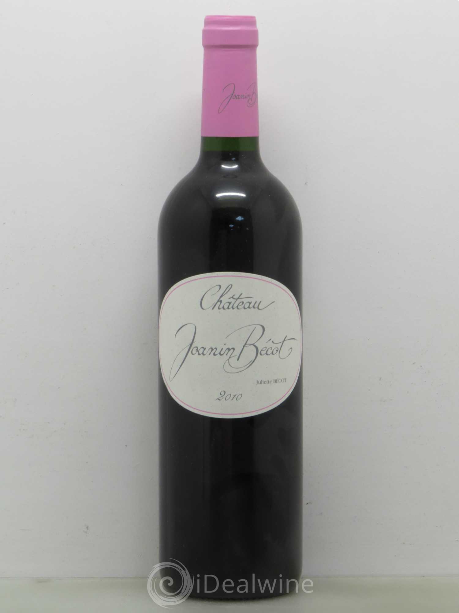 Château Joanin Bécot 2010 - Lot de 1 bouteille - 0