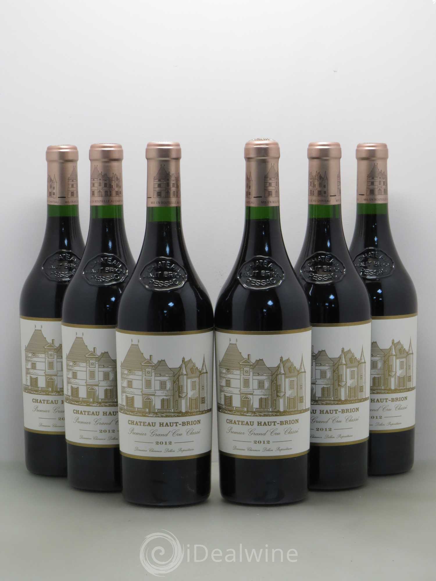 Château Haut Brion 1er Grand Cru Classé 2012 - Lot de 6 bouteilles - 0