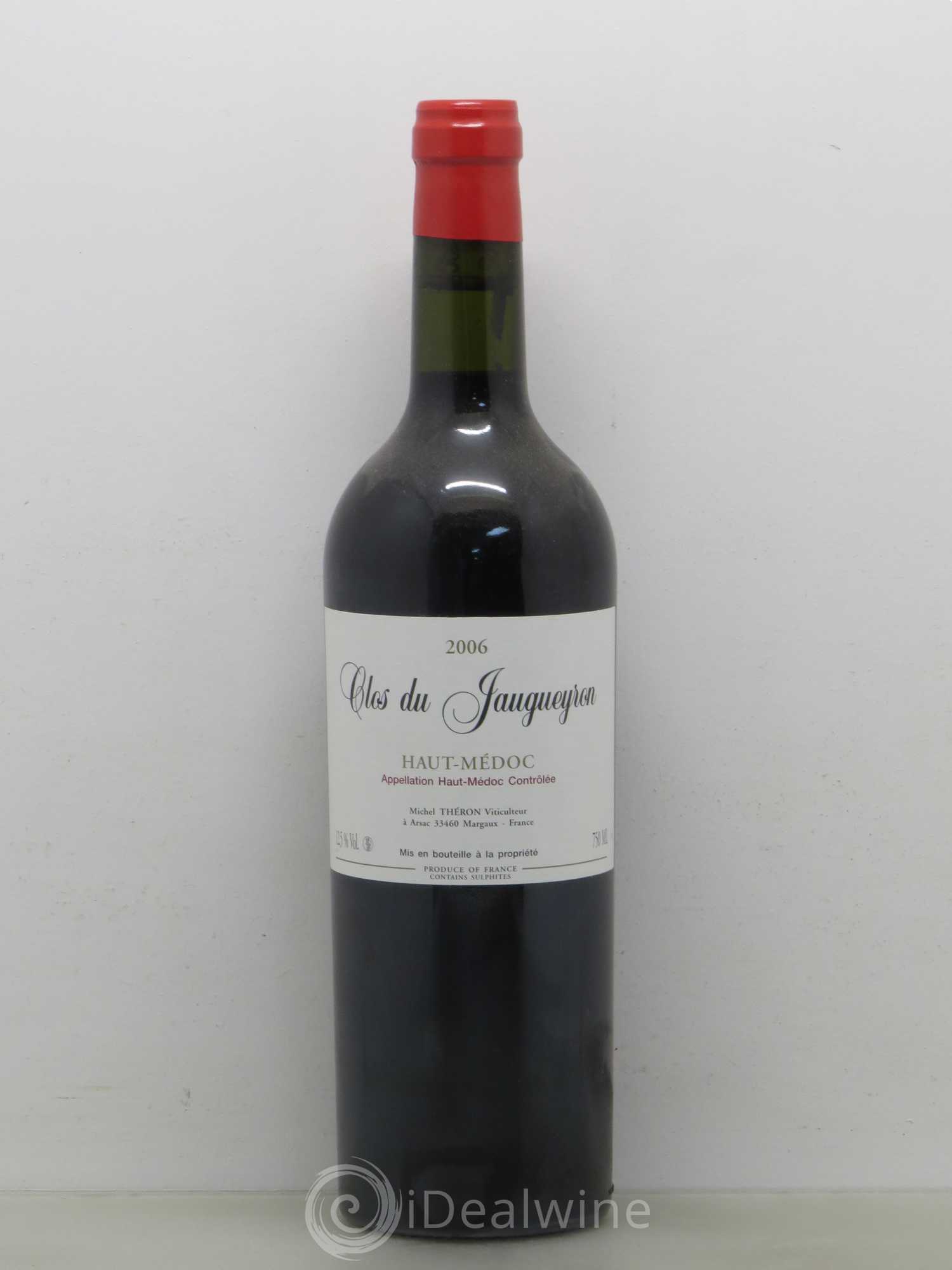 Clos du Jaugueyron 2006 - Lot de 1 bouteille - 0