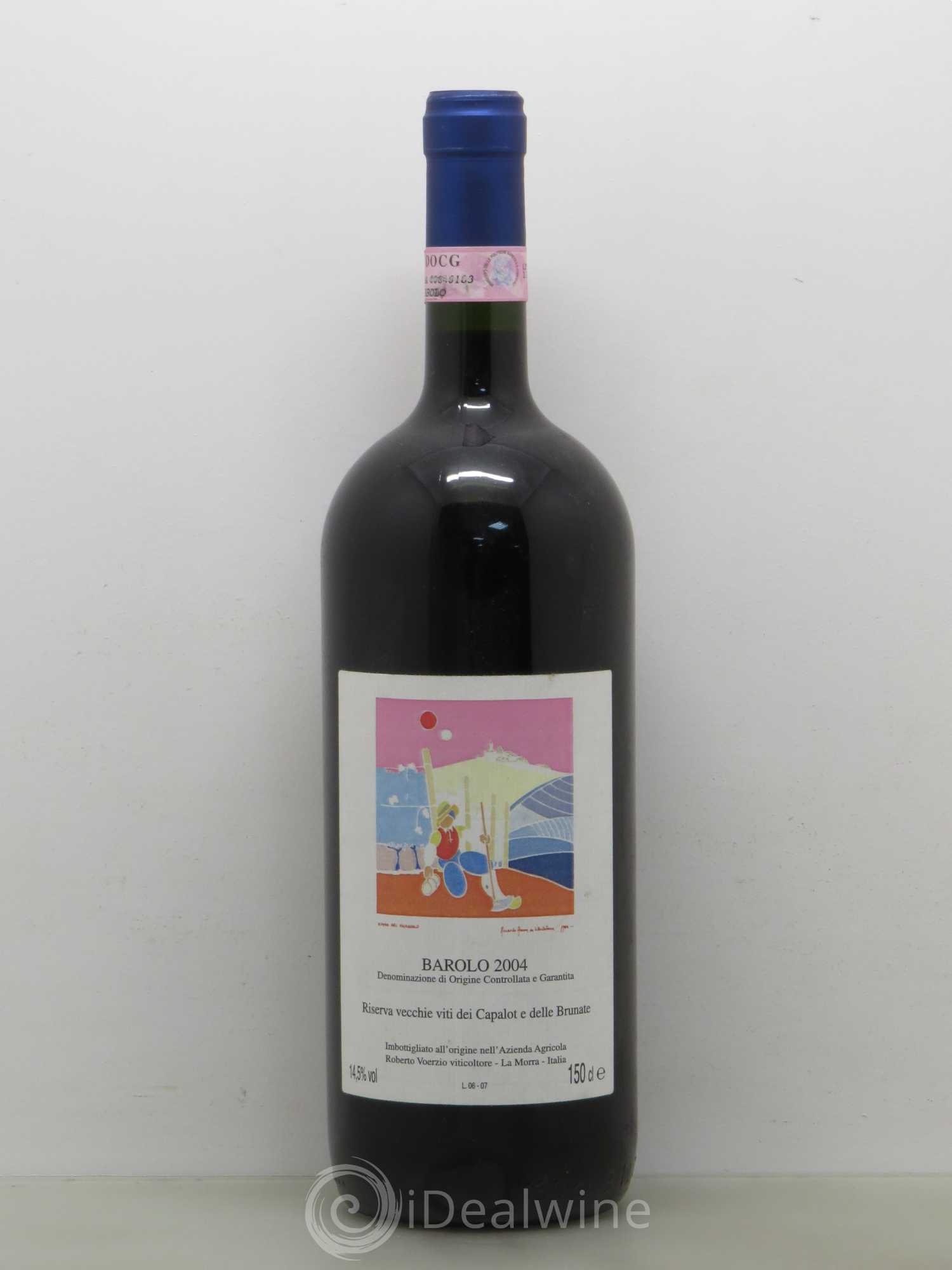 Barolo DOCG Riserva Vecchie Viti dei Capalot e delle Brunate Roberto Voerzio 2004 - Lot de 1 magnum - 0
