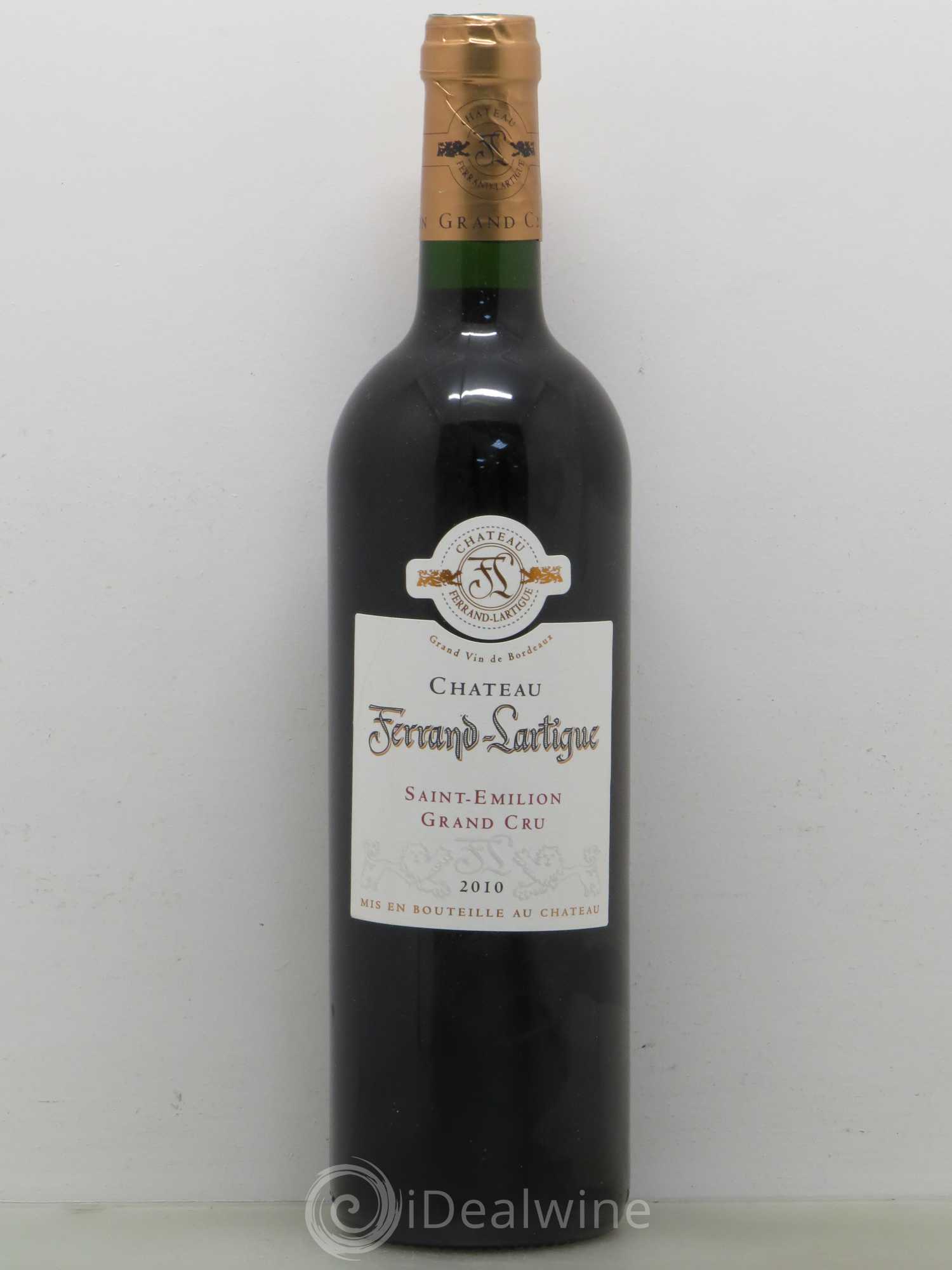 Château Ferrand Lartigue 2010 - Lot de 1 bouteille - 0