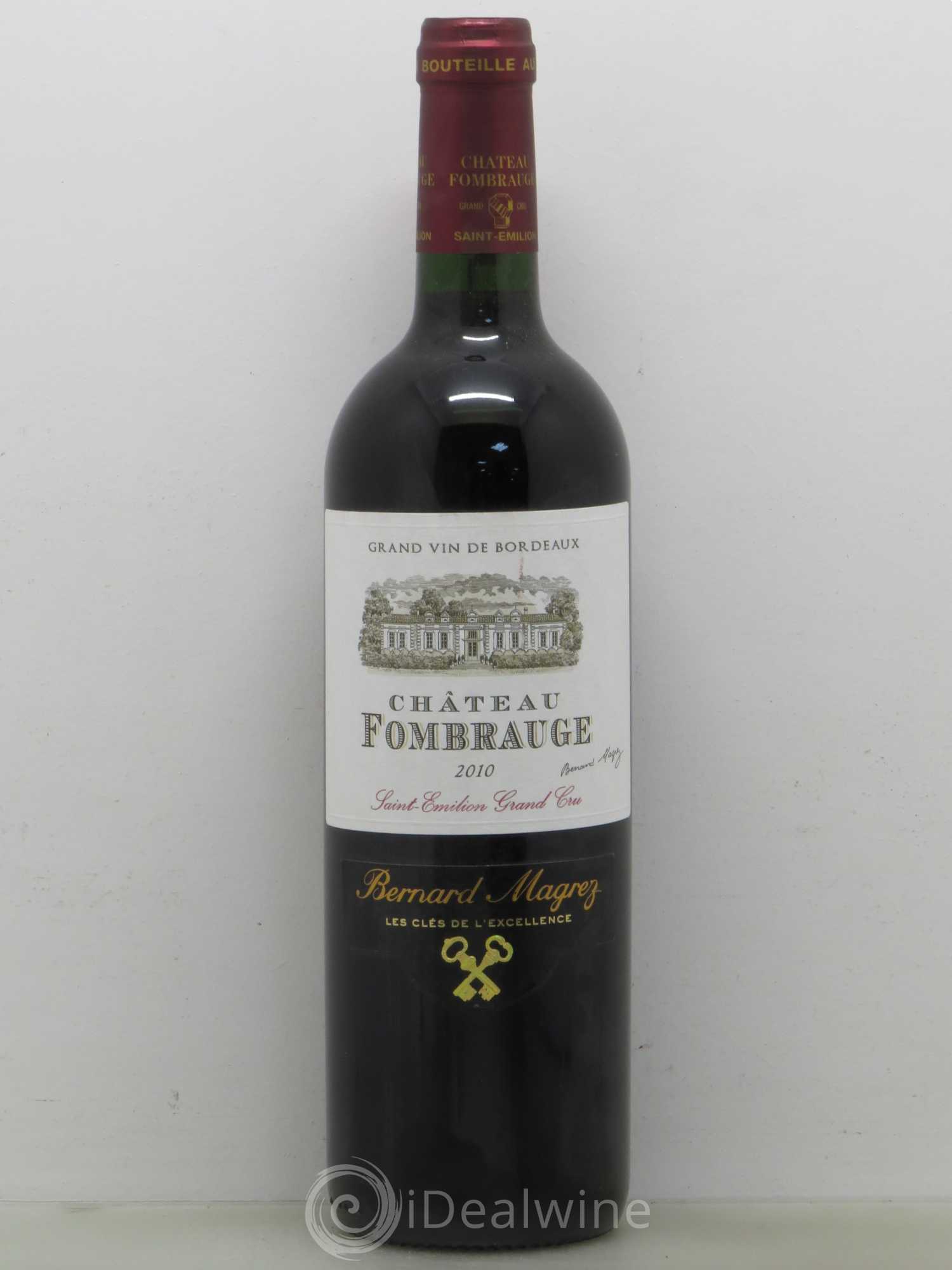 Château Fombrauge Grand Cru Classé 2010 - Lot de 1 bouteille - 0