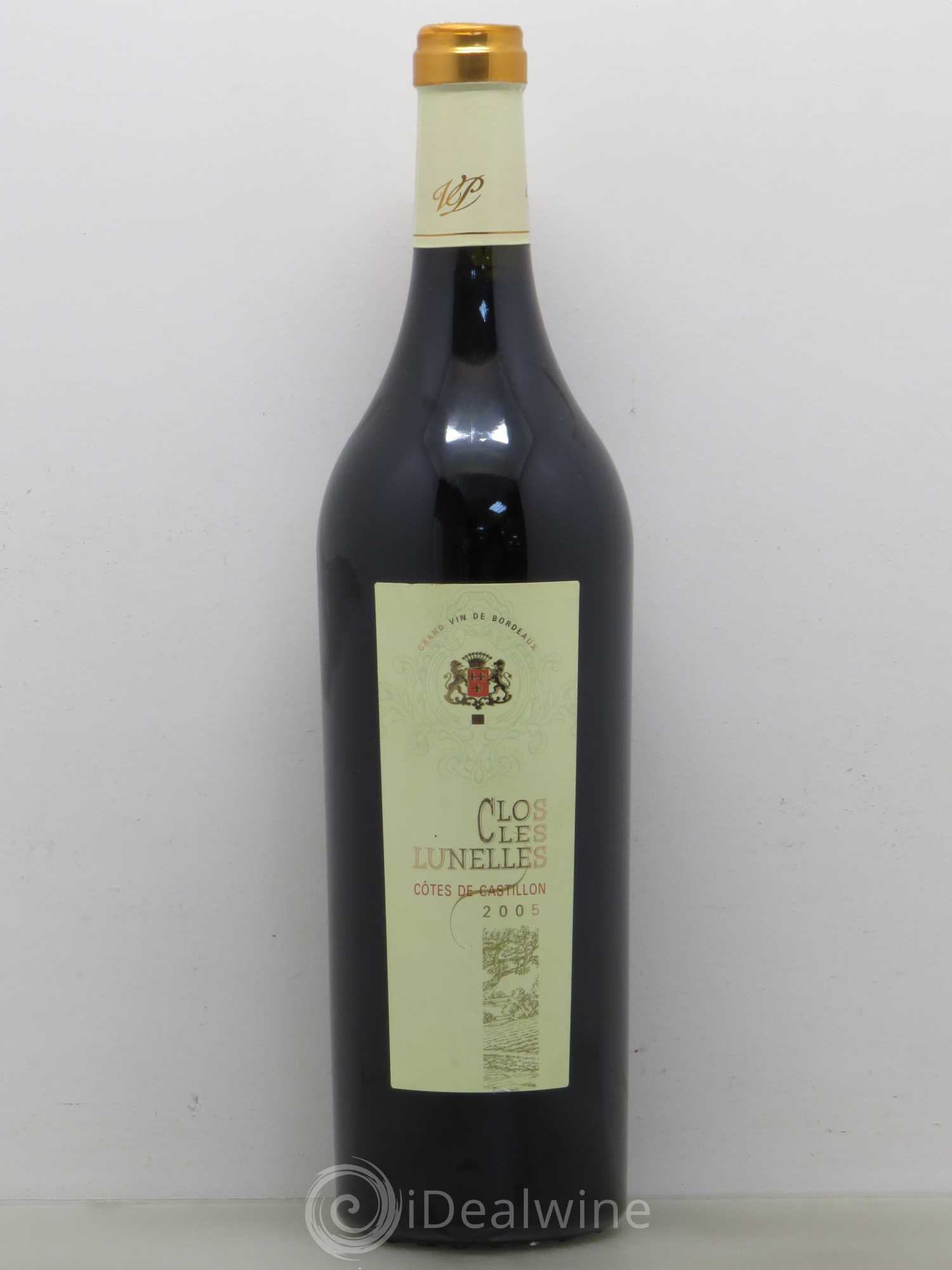 Clos Lunelles 2005 - Lot de 1 bouteille - 0