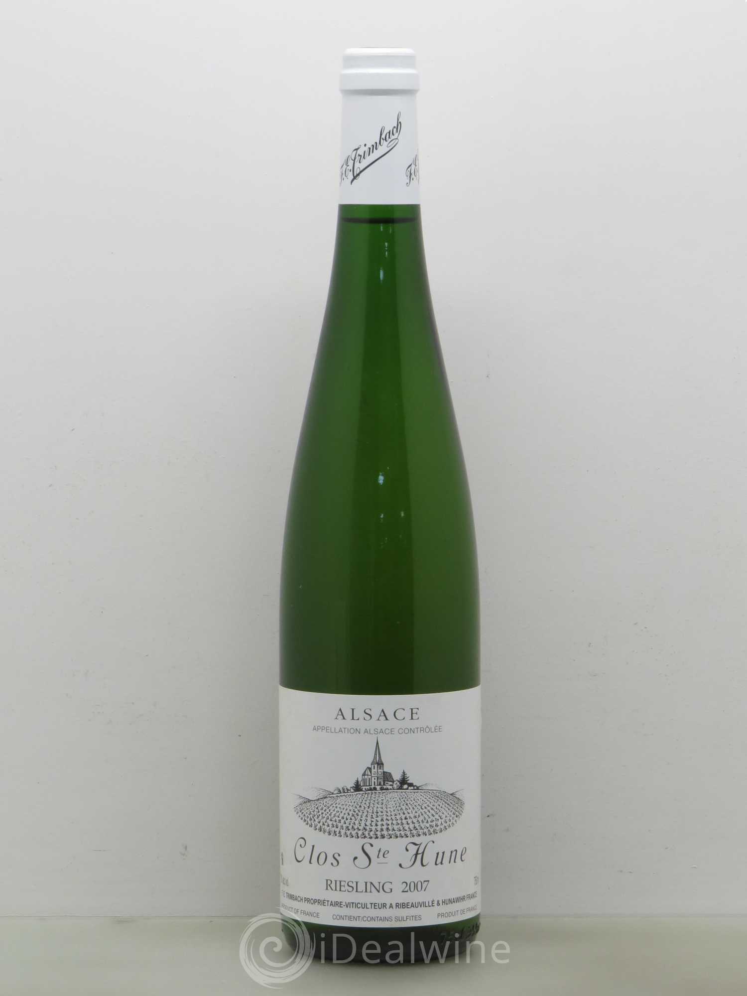 Alsace Riesling Clos Sainte-Hune Trimbach (Domaine) 2007 - Lot de 1 bouteille - 0
