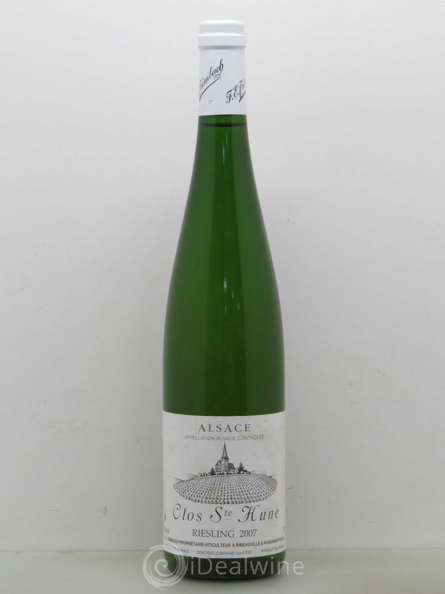 Alsace Riesling Clos Sainte-Hune Trimbach (Domaine) 2007 - Lot de 1 bouteille - 0