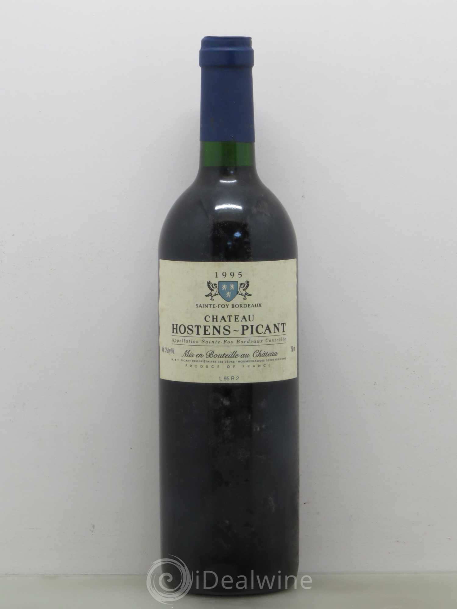 Château Hostens Picant 1995 - Lot de 1 bouteille - 0