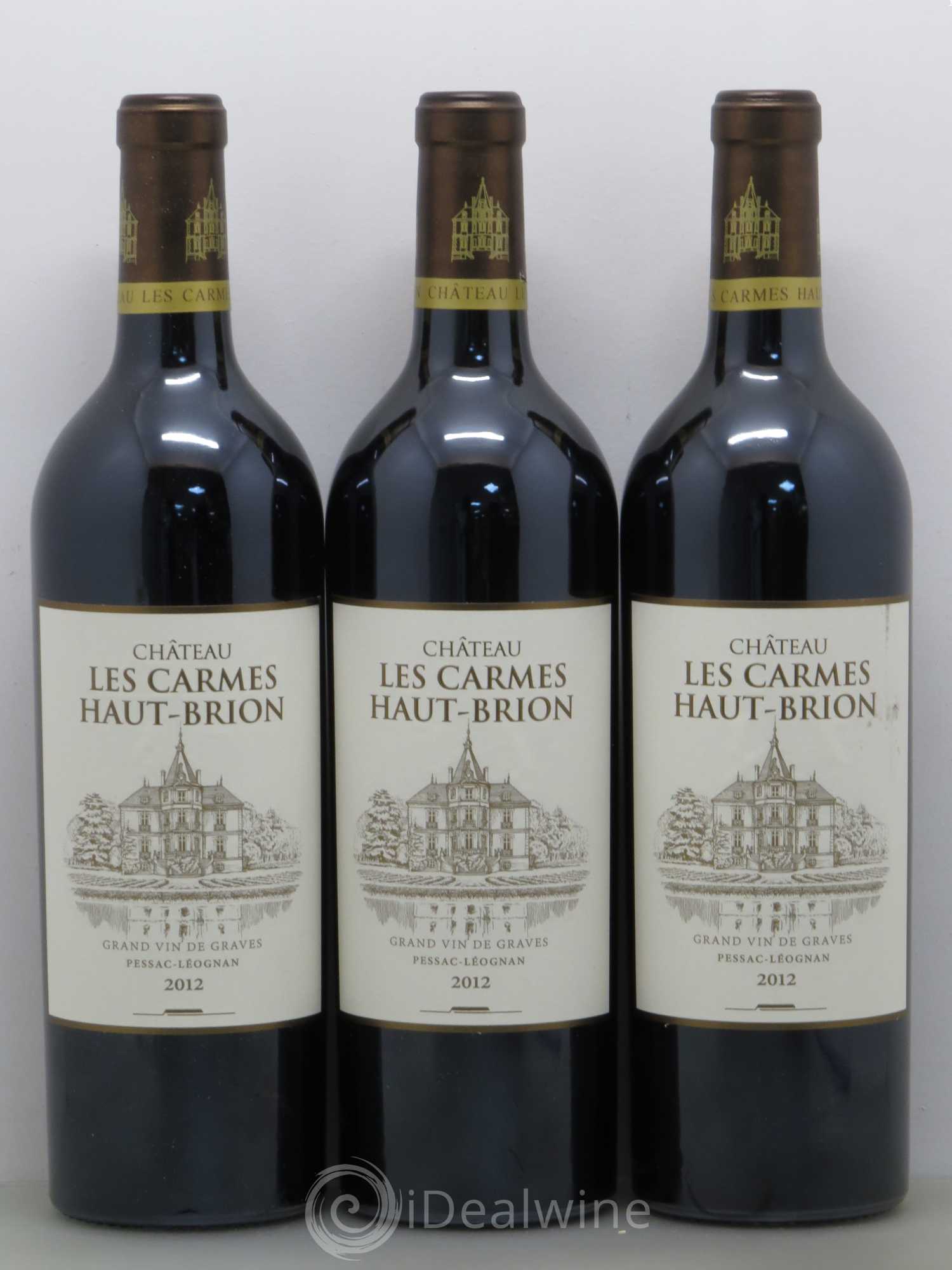 Château Les Carmes Haut-Brion 2012 - Lot de 6 bouteilles - 2