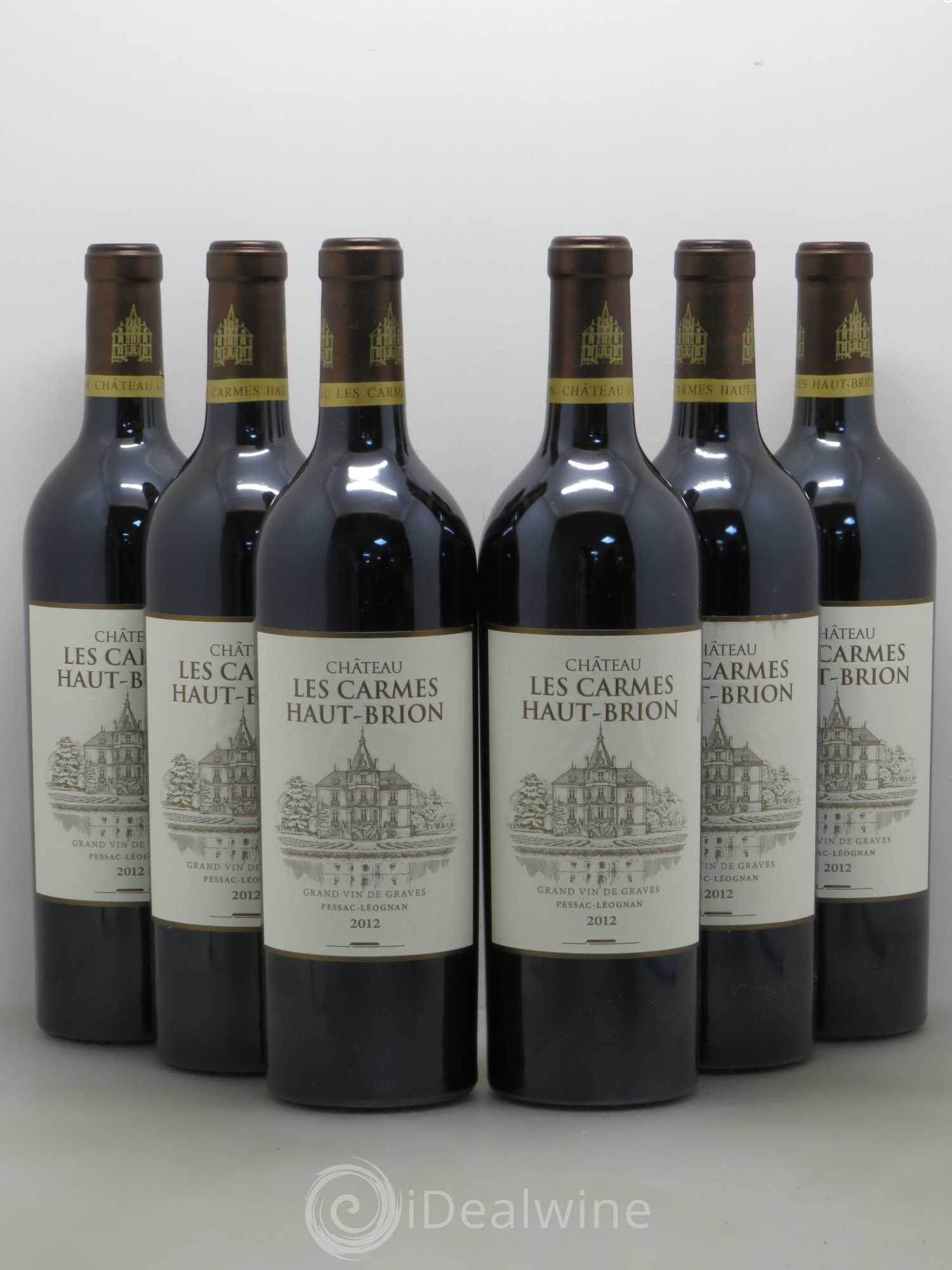 Château Les Carmes Haut-Brion 2012 - Lot de 6 bouteilles - 0
