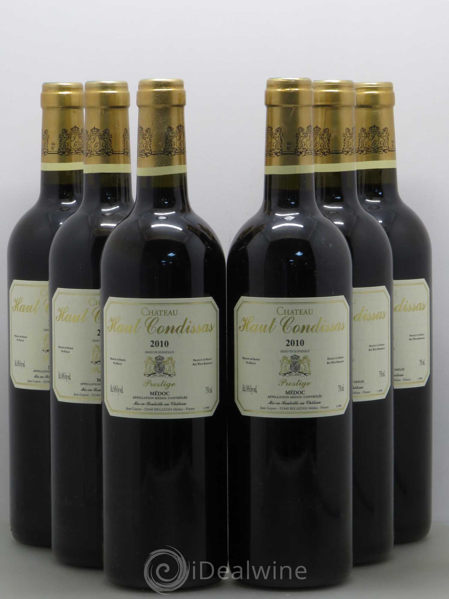 Haut-Condissas 2010 - Lot de 6 bouteilles - 0