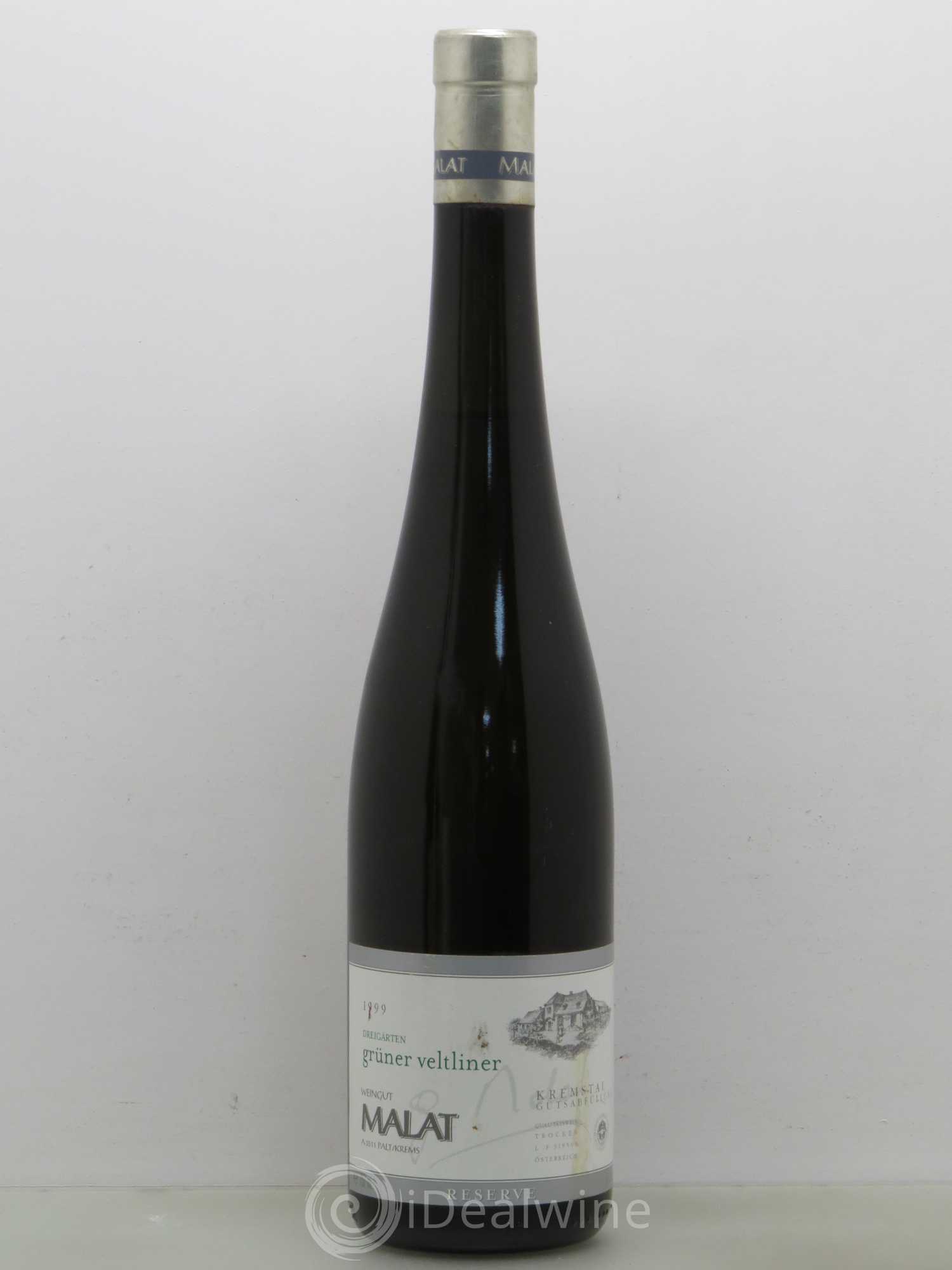 Autriche Dreigärten Grüner Veltliner Reserve Malat 1999 - Posten von 1 Flasche - 0
