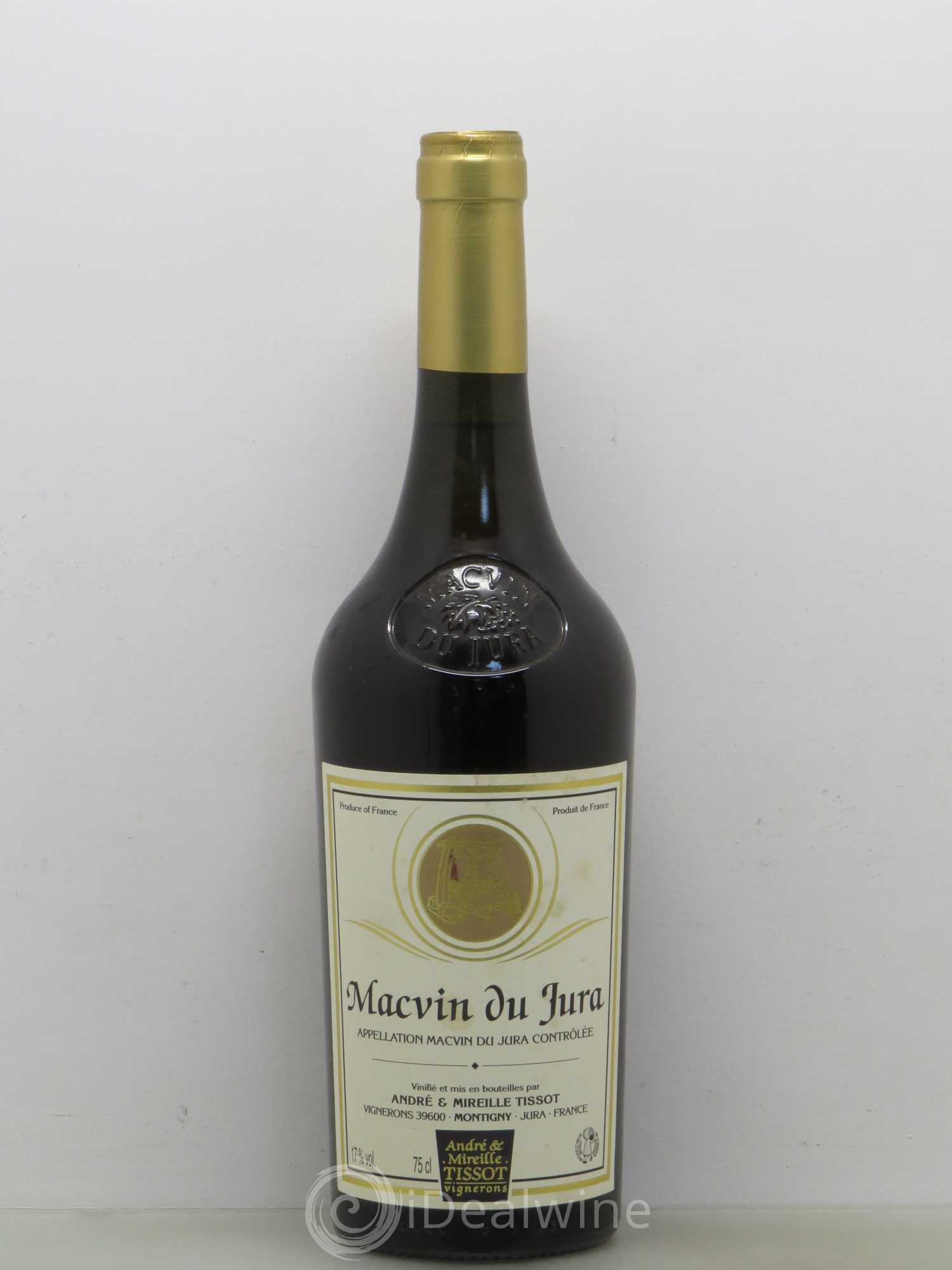 Côtes du Jura Macvin A & M Tissot - Posten von 1 Flasche - 0