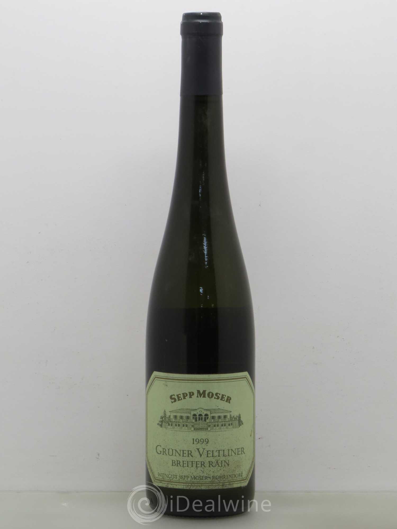 Autriche Grüner Veltliner Breiter Rain Sepp Moser 1999 - Posten von 1 Flasche - 0