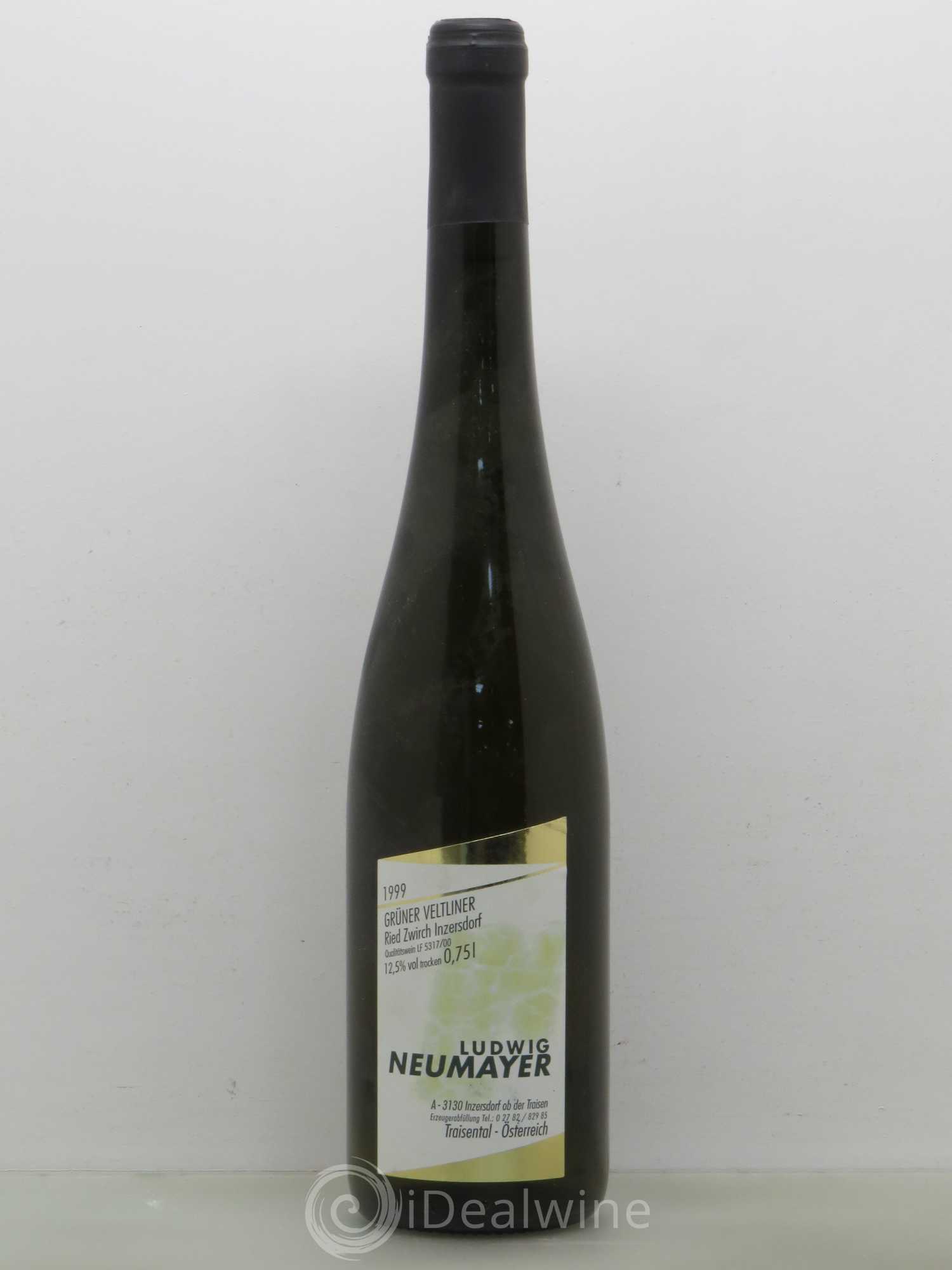 Autriche Grüner Veltliner Ried Zwirch Inzersdorf Ludwig Neumayer 1999 - Posten von 1 Flasche - 0
