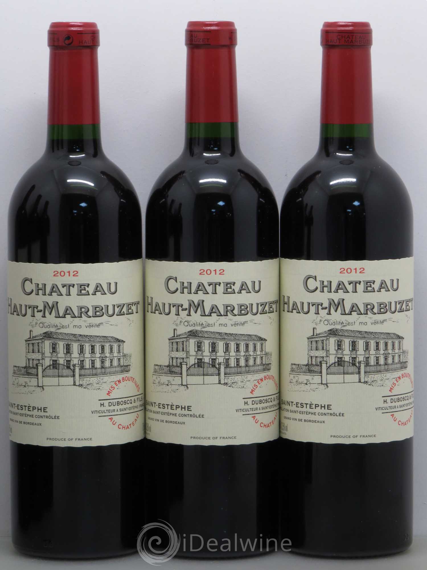 Château Haut Marbuzet 2012 - Lot de 12 bouteilles - 3