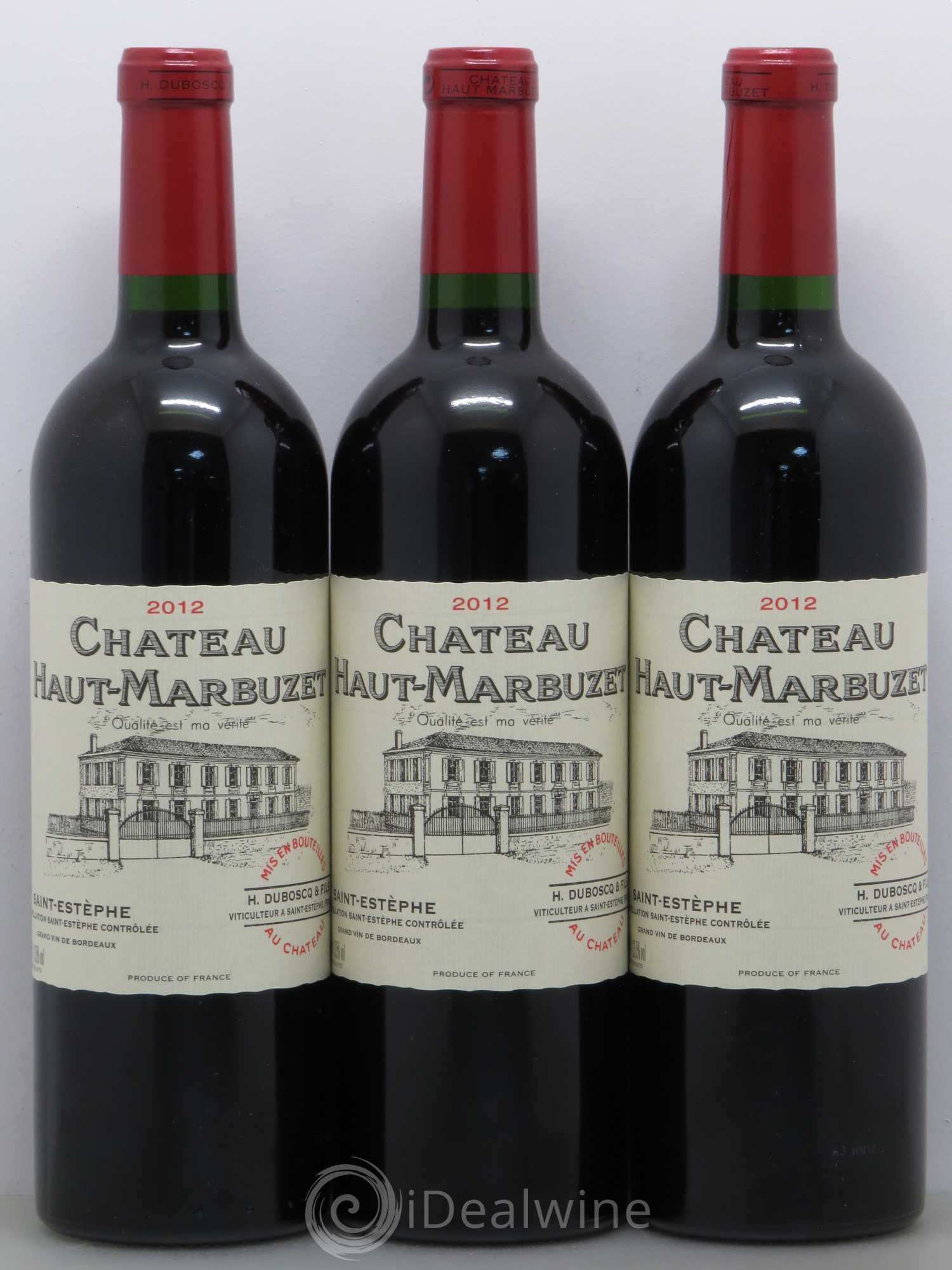 Château Haut Marbuzet 2012 - Lot de 12 bouteilles - 4
