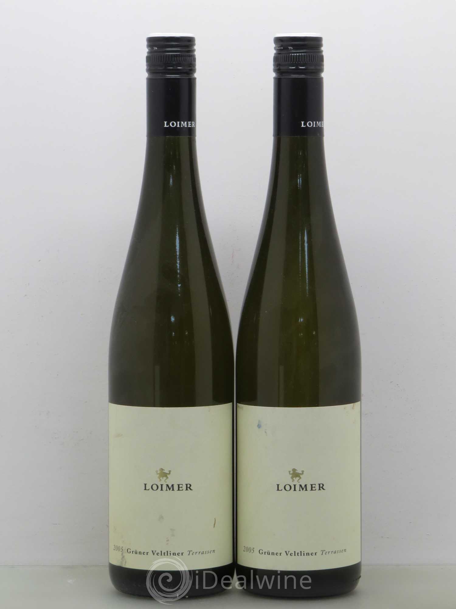 Autriche Terrassen Grüner Veltliner Loimer 2005 - Posten von 2 Flaschen - 0