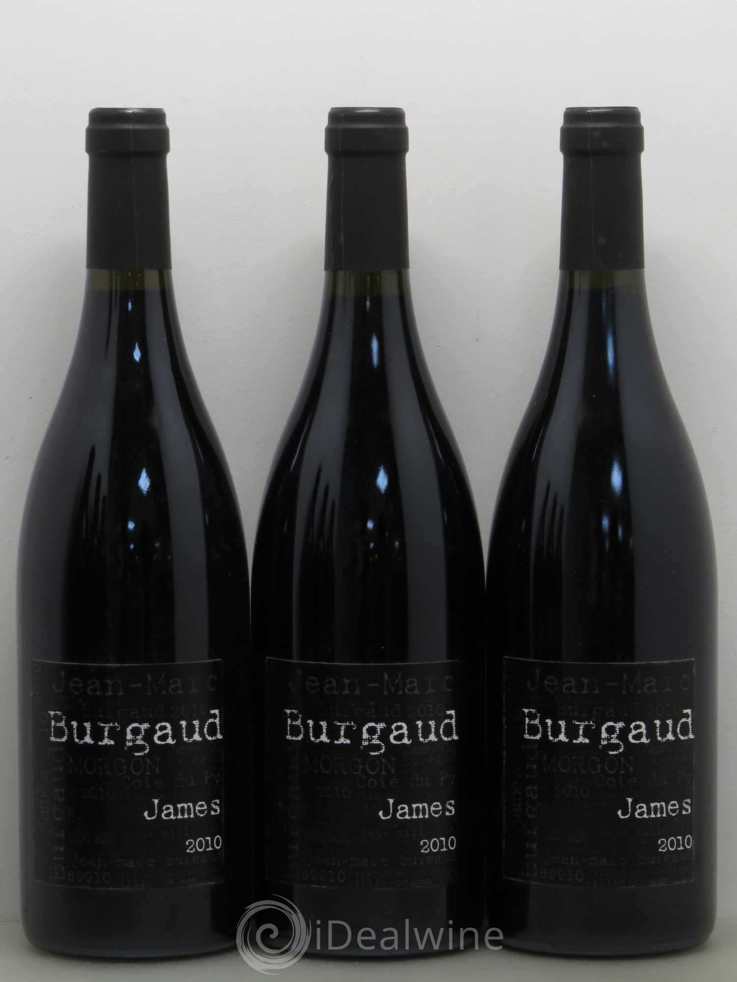 Morgon Côte du Py James Jean-Marc Burgaud (Domaine) 2010 - Lot de 6 bouteilles - 2