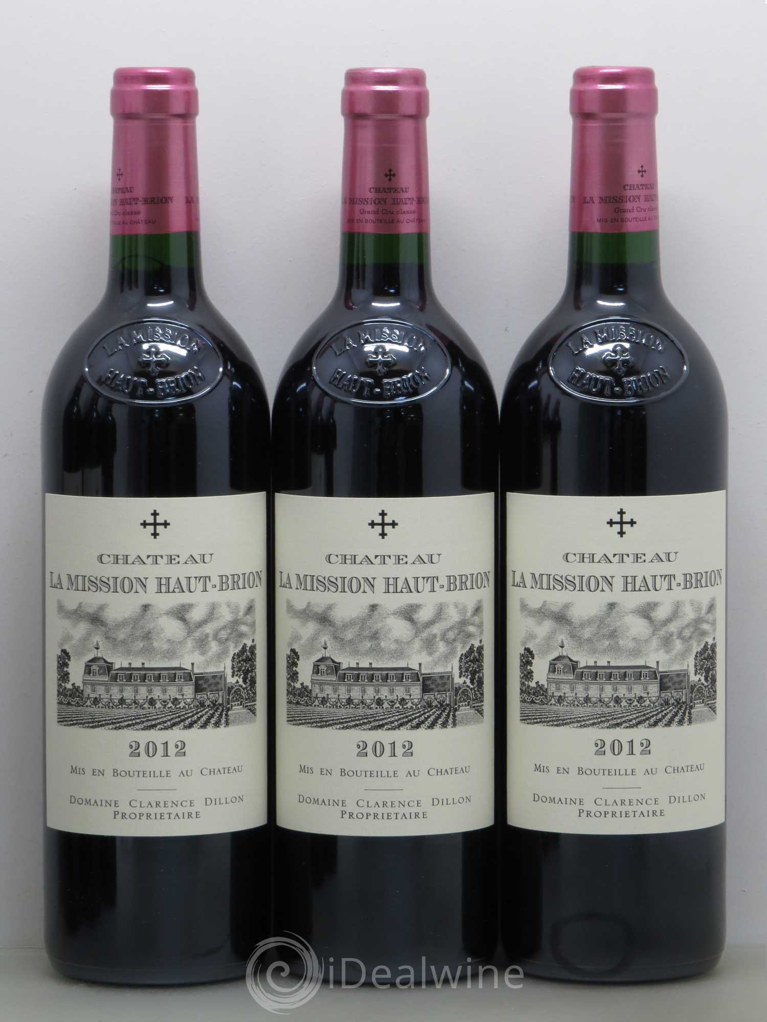 Château la Mission Haut-Brion Cru Classé de Graves 2012 - Lot de 6 bouteilles - 1