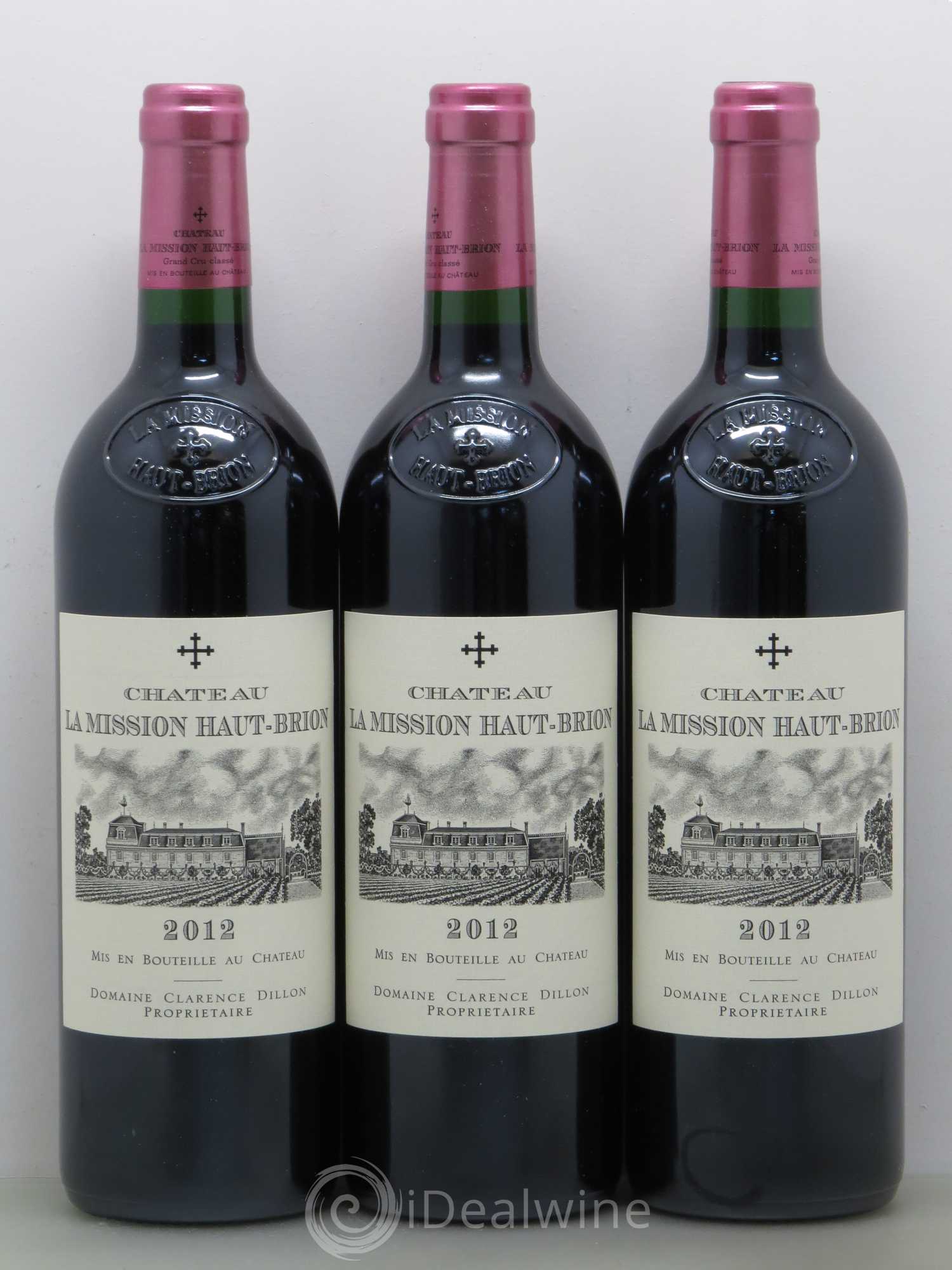 Château la Mission Haut-Brion Cru Classé de Graves 2012 - Lot de 6 bouteilles - 2