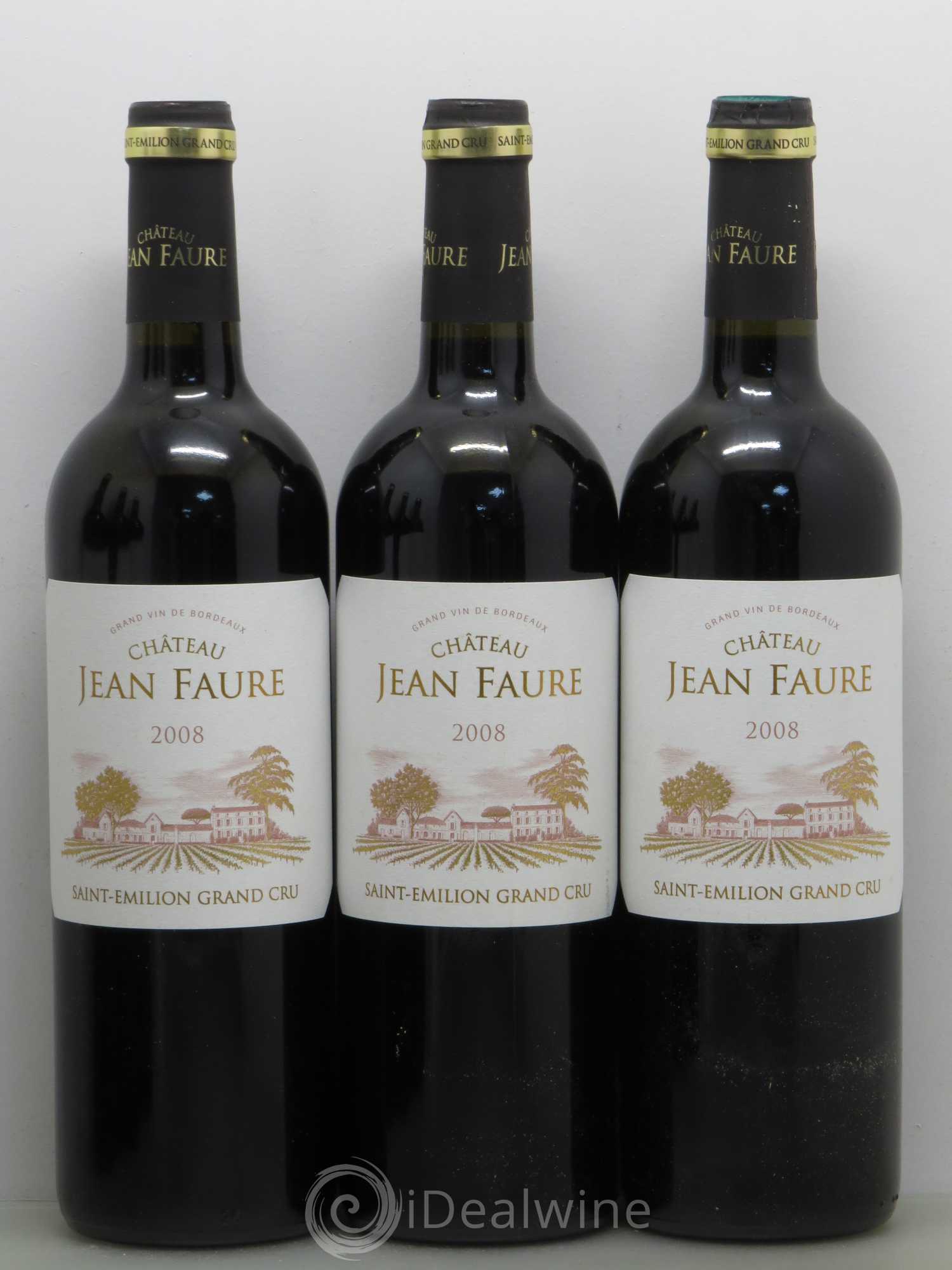 Château Jean Faure Grand Cru Classé 2008 - Lot de 6 bouteilles - 1