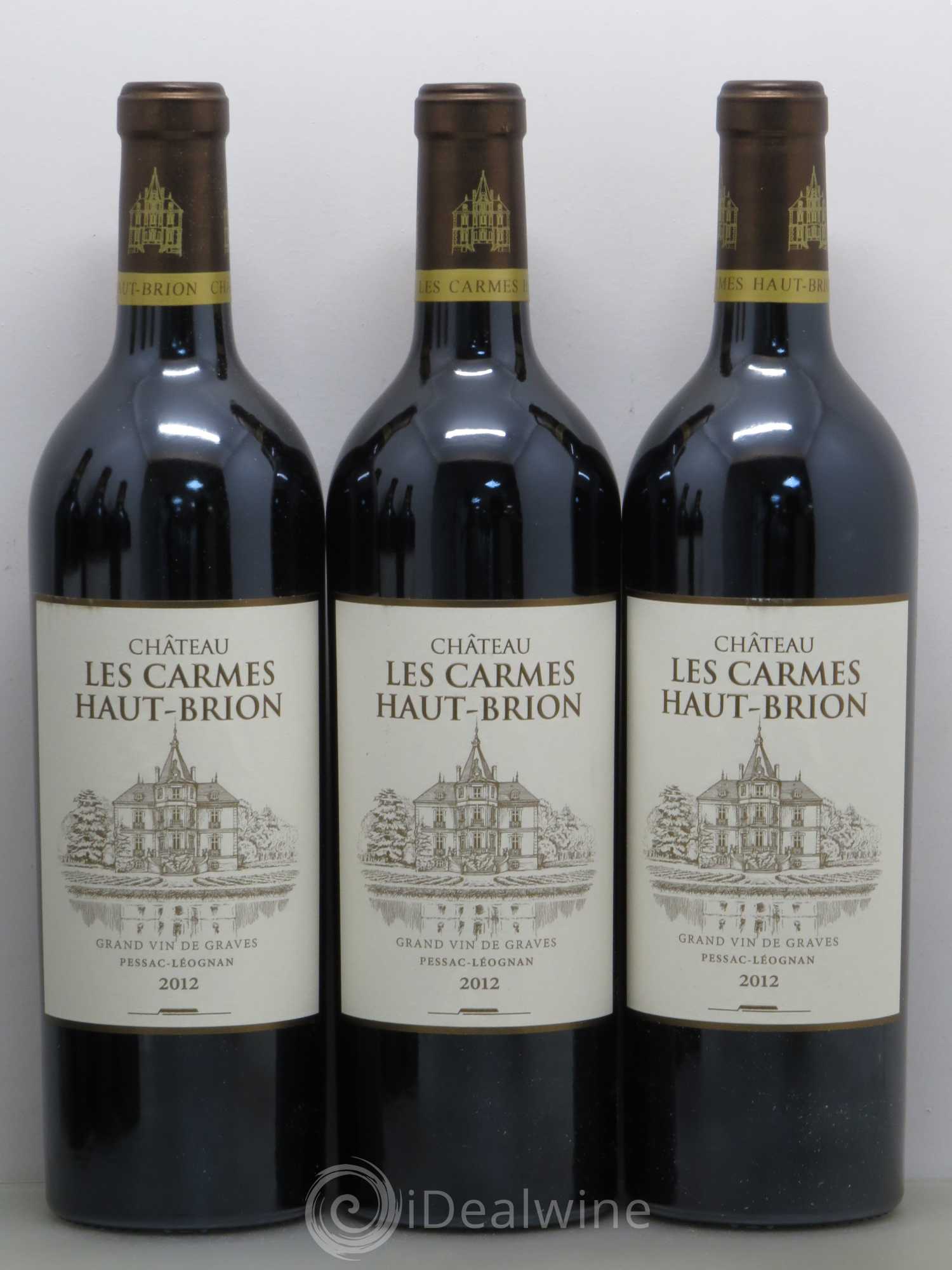 Château Les Carmes Haut-Brion 2012 - Lot de 6 bouteilles - 1