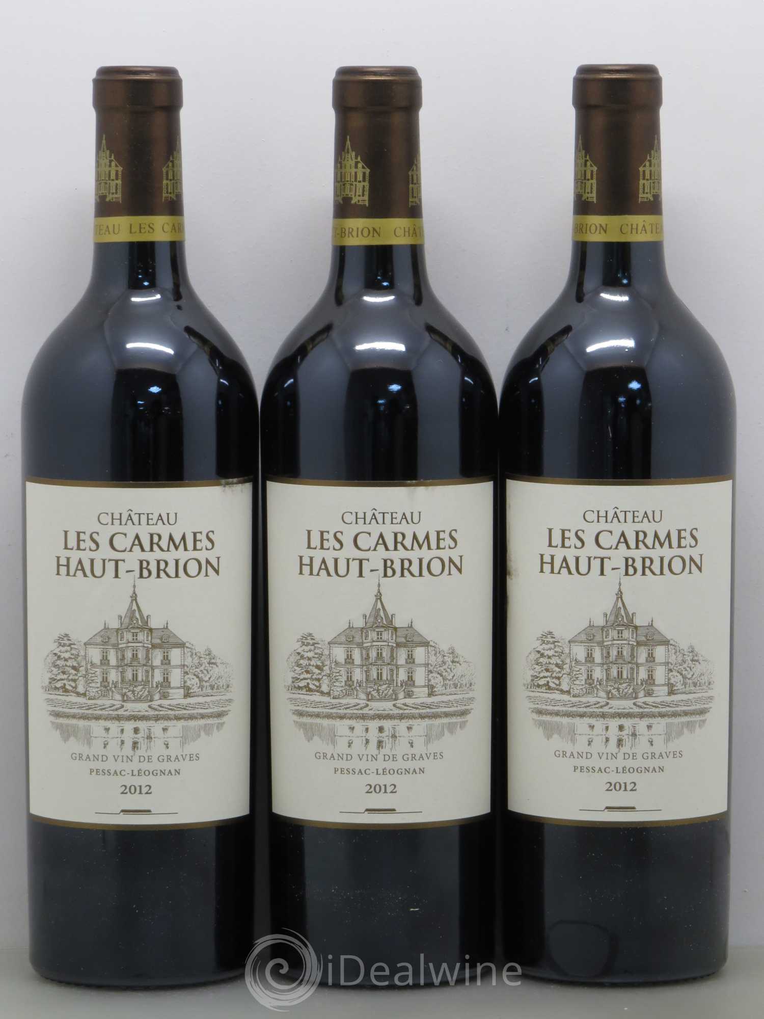 Château Les Carmes Haut-Brion 2012 - Lot de 6 bouteilles - 2