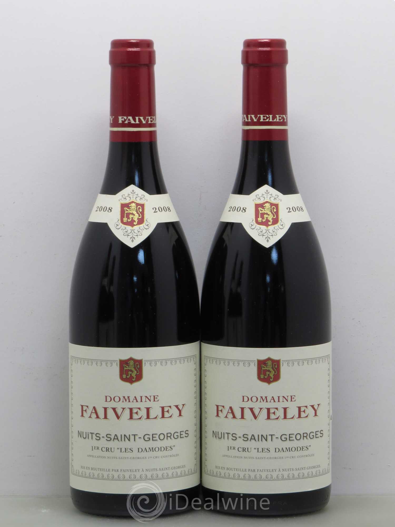 Nuits-Saint-Georges 1er Cru Les Damodes Faiveley 2008 - Lot de 2 bouteilles - 0