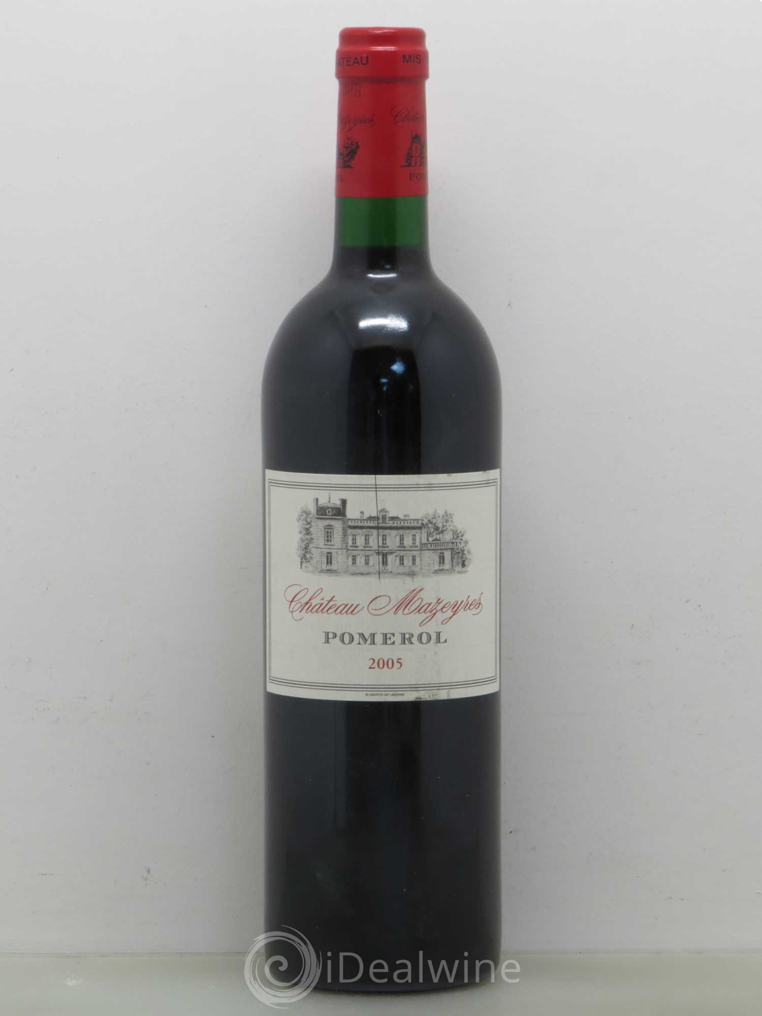 Château Mazeyres 2005 - Lot de 1 bouteille - 0