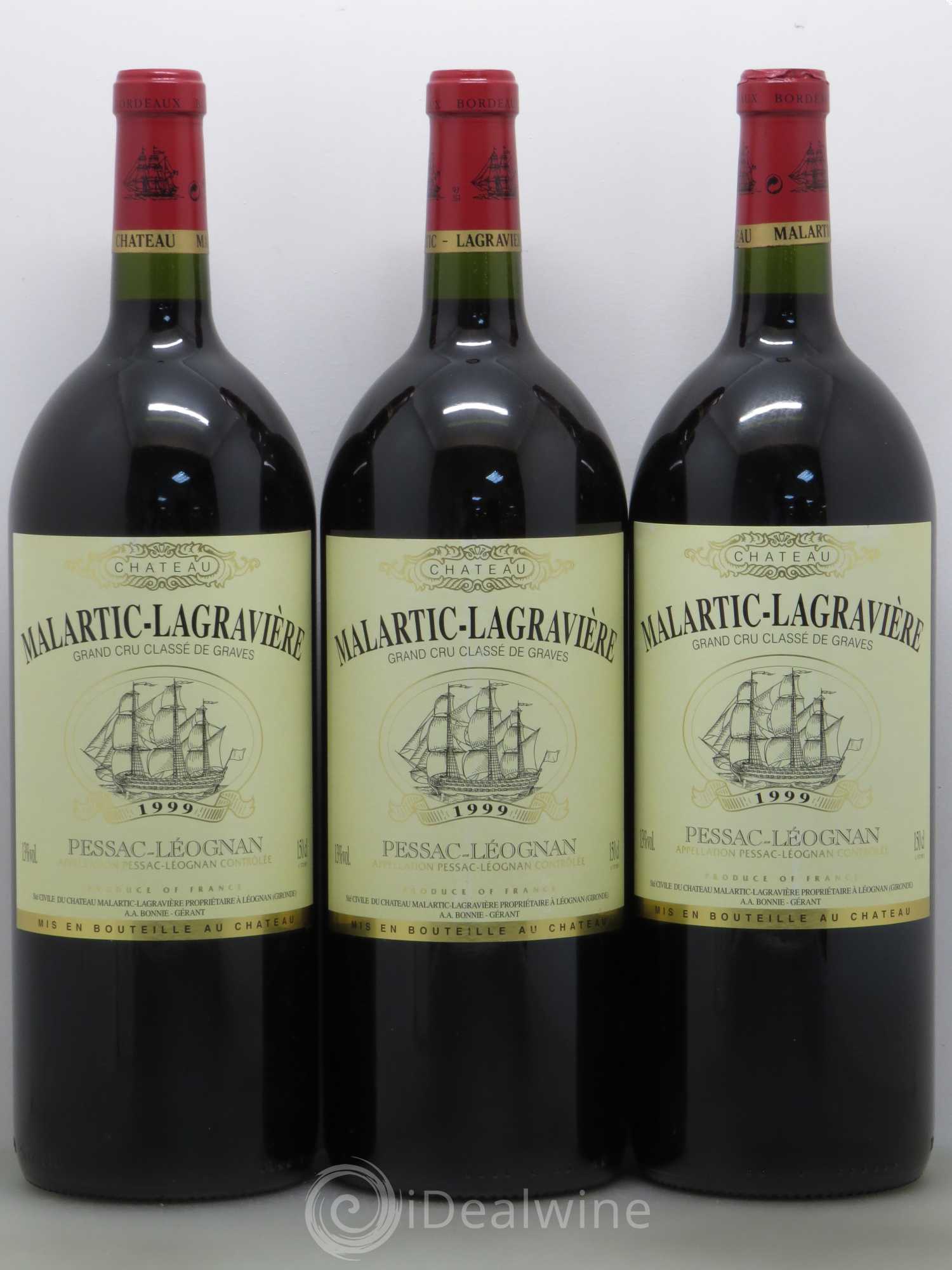 Château Malartic-Lagravière Cru Classé de Graves 1999 - Lot de 3 magnums - 0