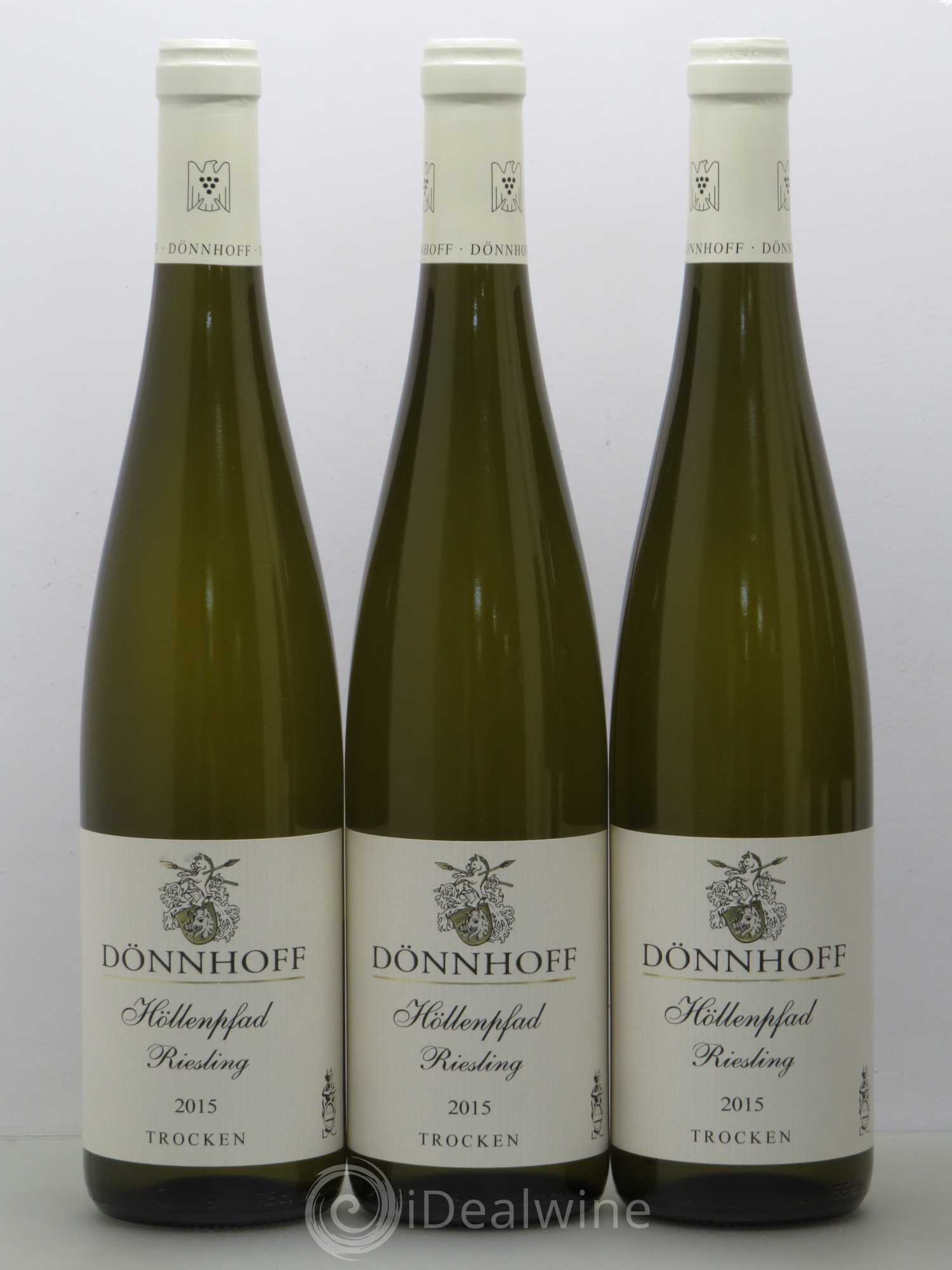 Allemagne Mosel-Saar Donnhoff Hollenpfad 2015 - Posten von 6 Flaschen - 3