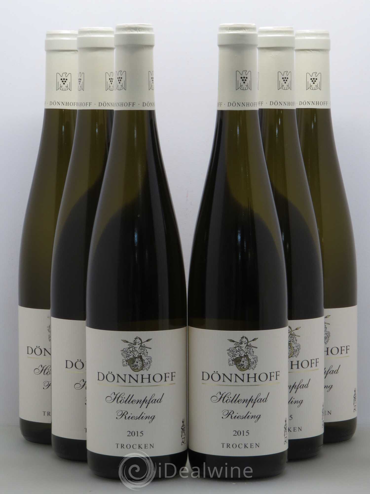Allemagne Mosel-Saar Donnhoff Hollenpfad 2015 - Posten von 6 Flaschen - 0