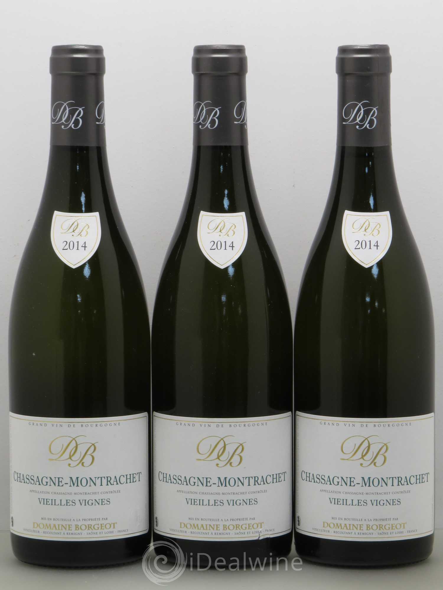Chassagne-Montrachet Borgeot Vieilles Vignes 2014 - Posten von 6 Flaschen - 2