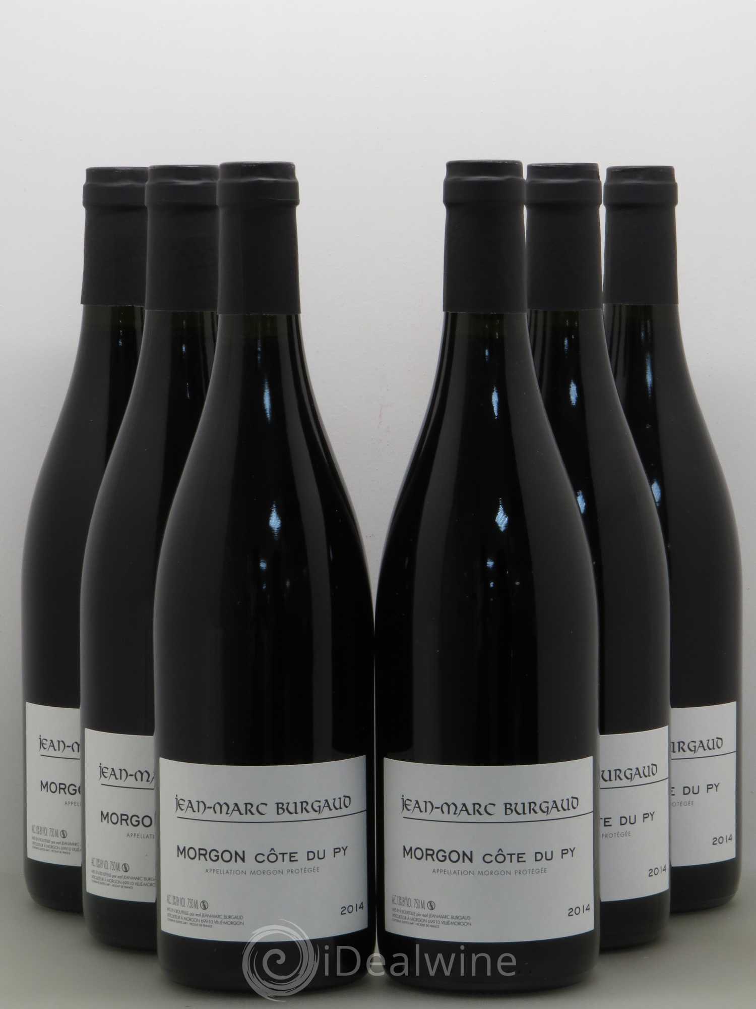 Morgon Côte du Py Jean-Marc Burgaud (Domaine) 2014 - Lot de 6 bouteilles - 0