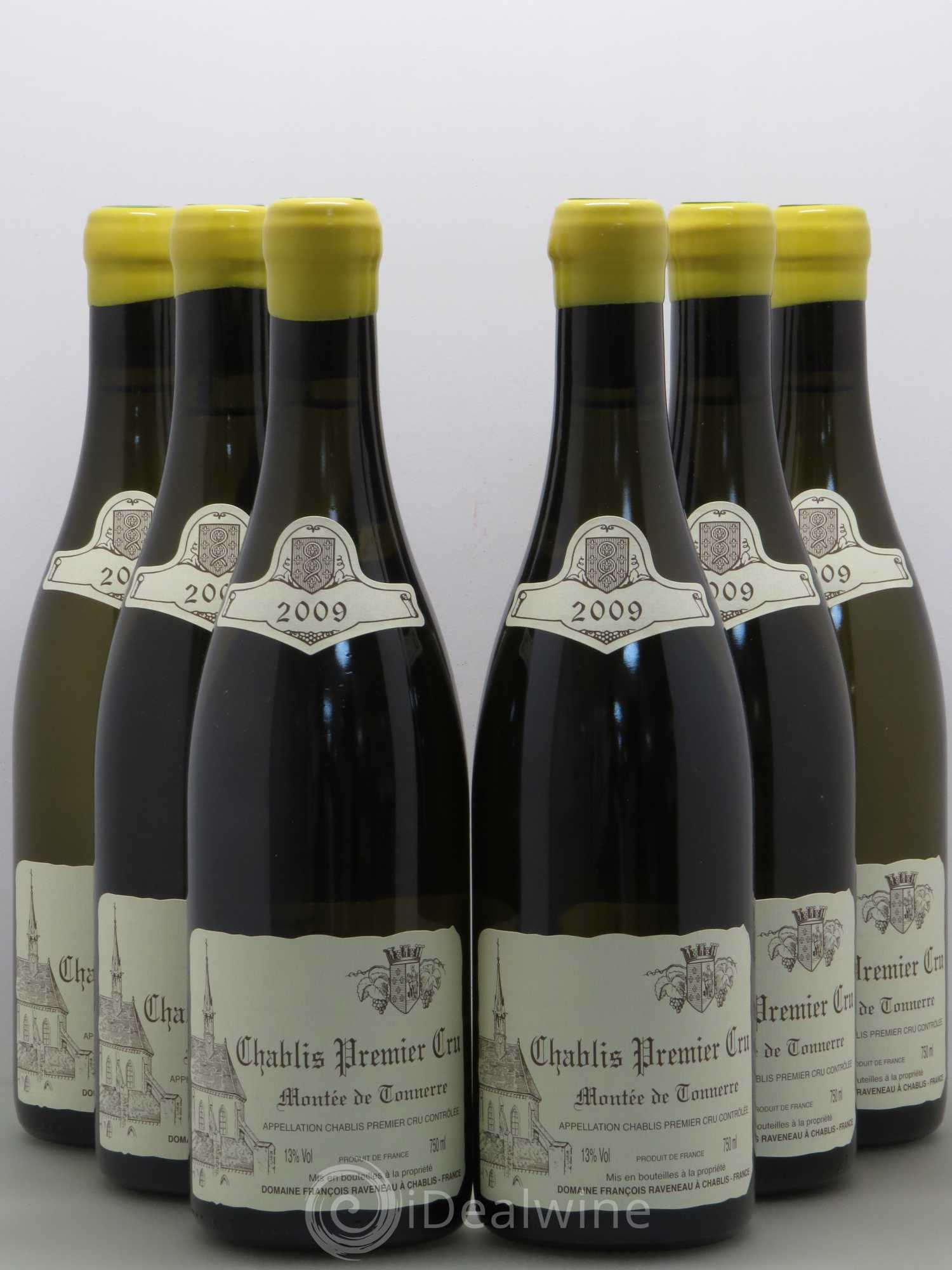 Chablis 1er Cru Montée de Tonnerre Raveneau (Domaine) 2009 - Lot de 6 bouteilles - 0