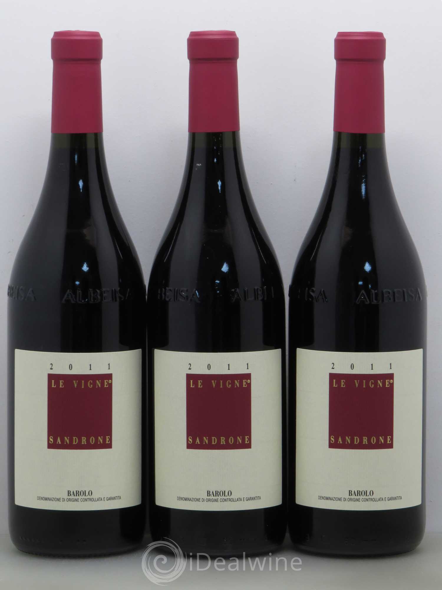 Barolo DOCG Le Vigne Luciano Sandrone 2011 - Lot de 3 bouteilles - 0