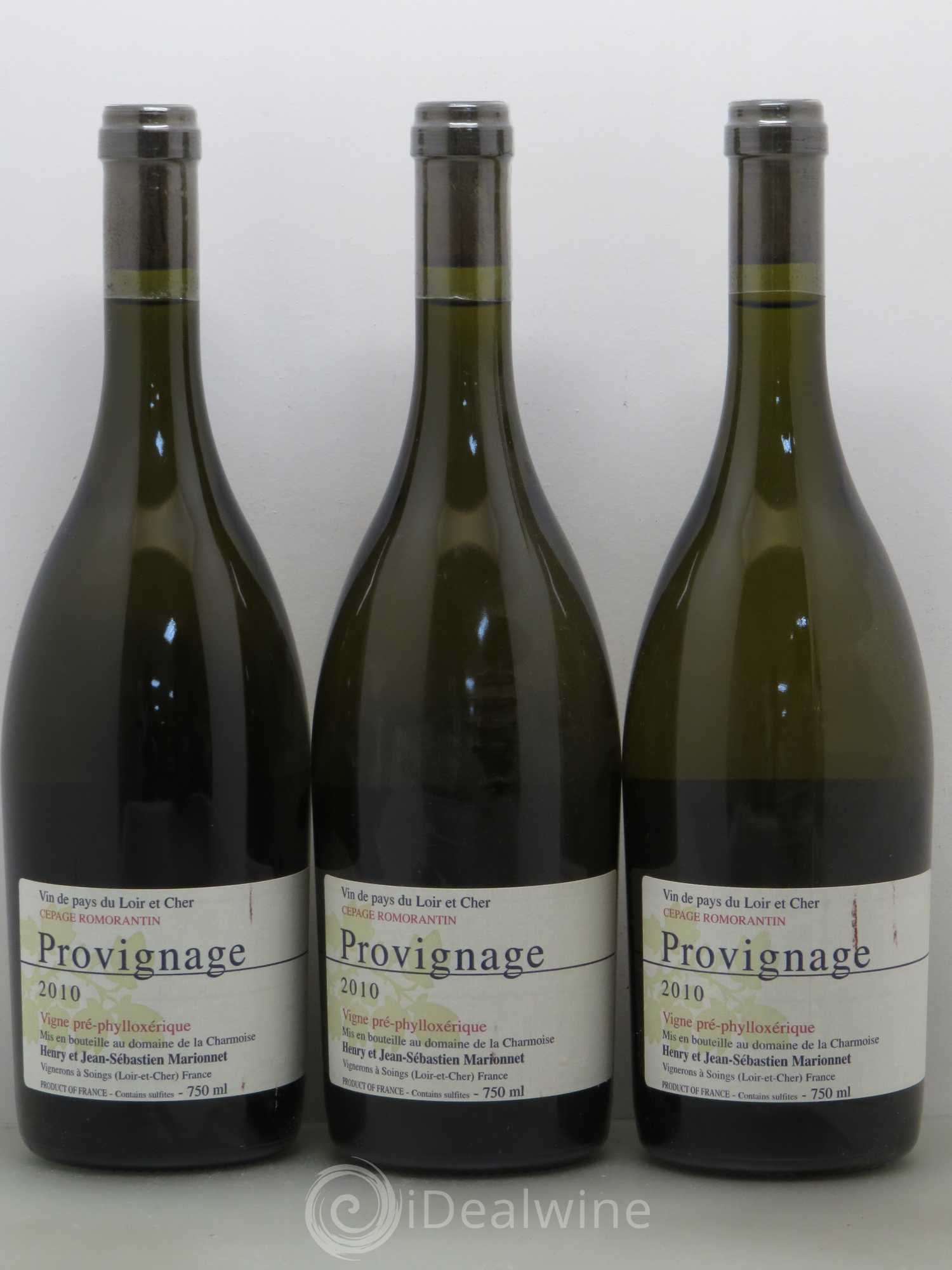 Vin de France Provignage Henri et Jean Sébastien Marionnet 2010 - Lot de 6 bouteilles - 2