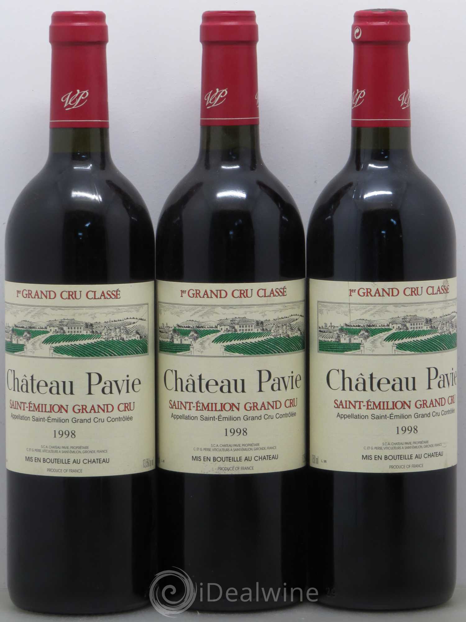 Château Pavie 1er Grand Cru Classé A 1998 - Lot de 6 bouteilles - 2
