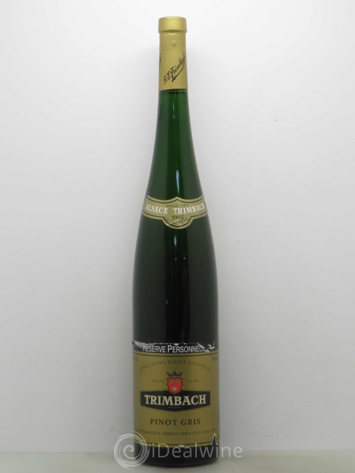 Alsace Pinot Gris Réserve Personnelle Trimbach (Domaine) 1995 - Lot de 1 magnum - 0