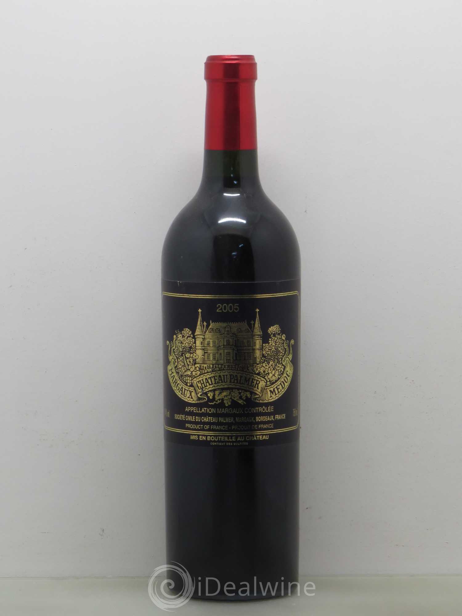Château Palmer 3ème Grand Cru Classé 2005 - Lot de 1 bouteille - 0