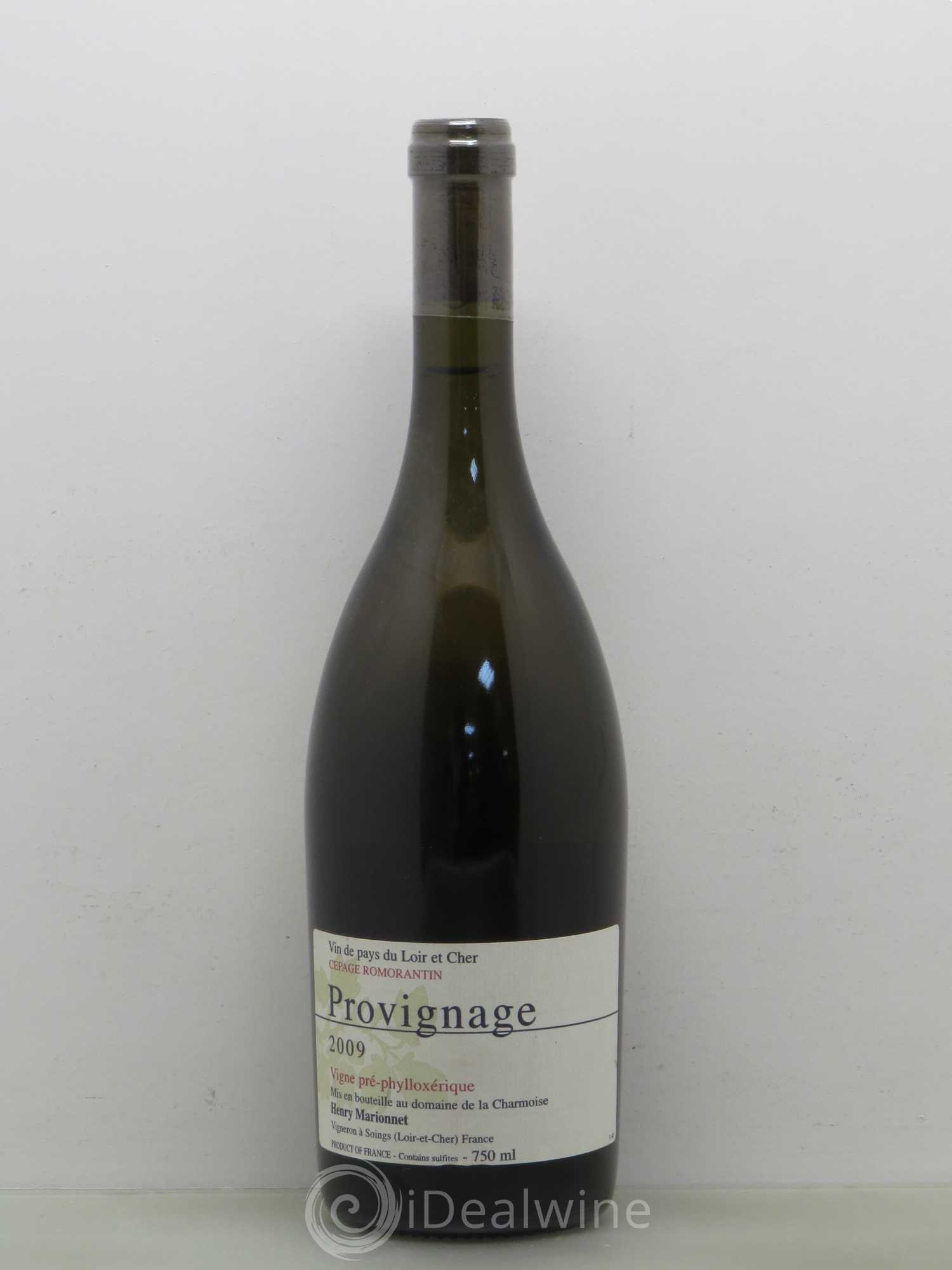Vin de France Provignage Henri Marionnet 2009 - Posten von 1 Flasche - 0