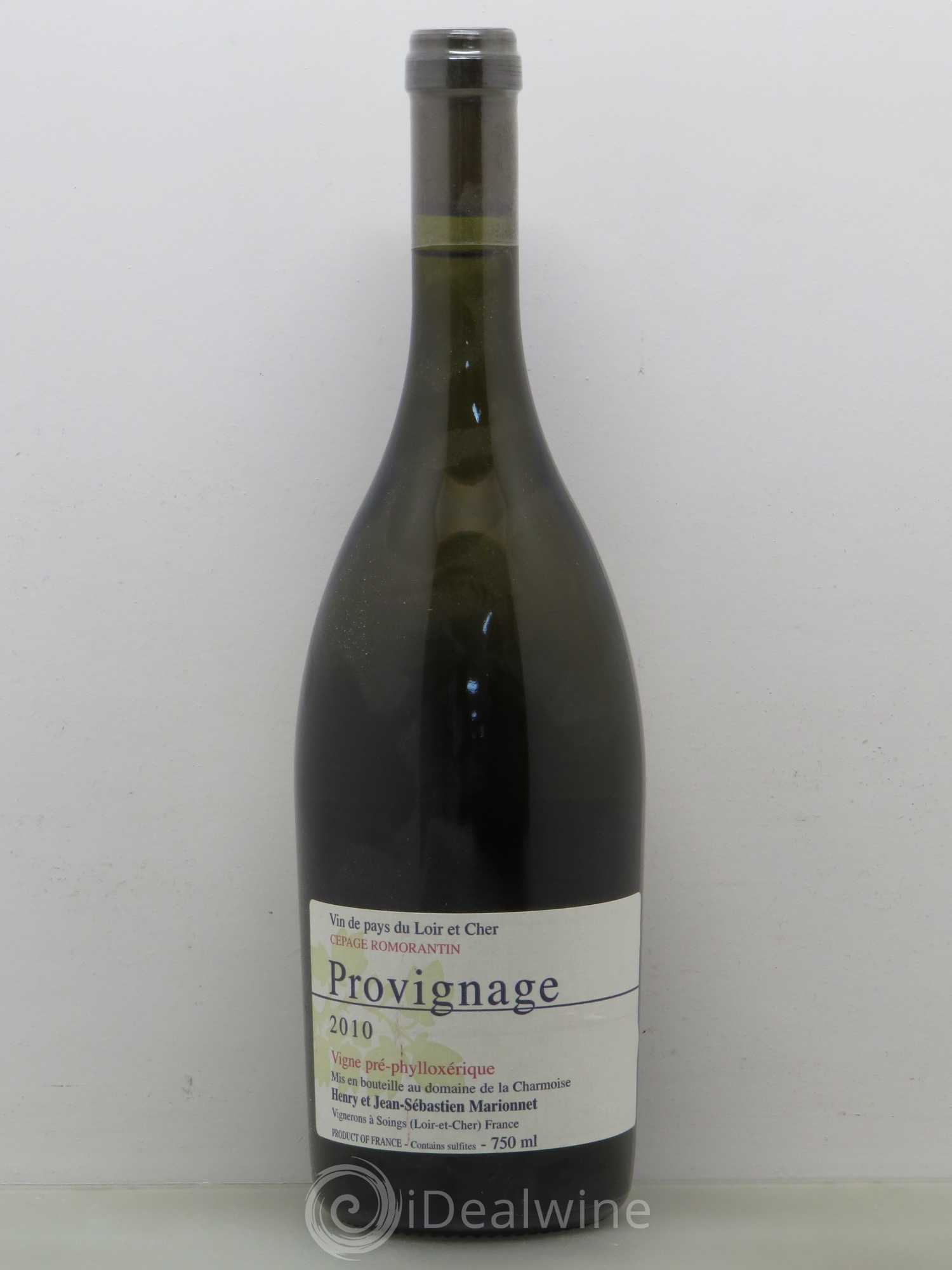 Vin de France Provignage Henri et Jean Sébastien Marionnet 2010 - Posten von 1 Flasche - 0