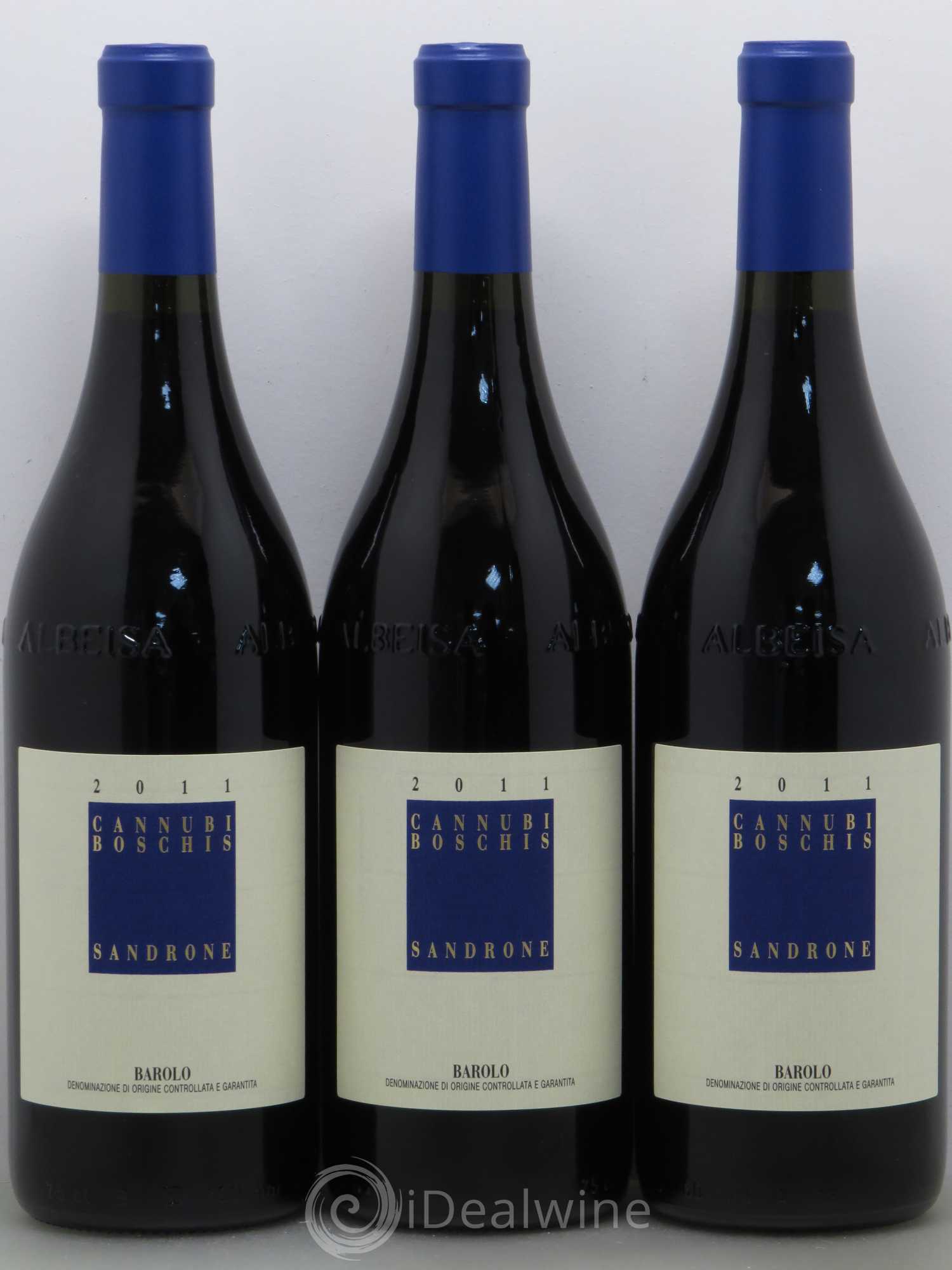 Barolo DOCG Aleste (anciennement Cannubi Boschis) Luciano Sandrone 2011 - Lot de 3 bouteilles - 0