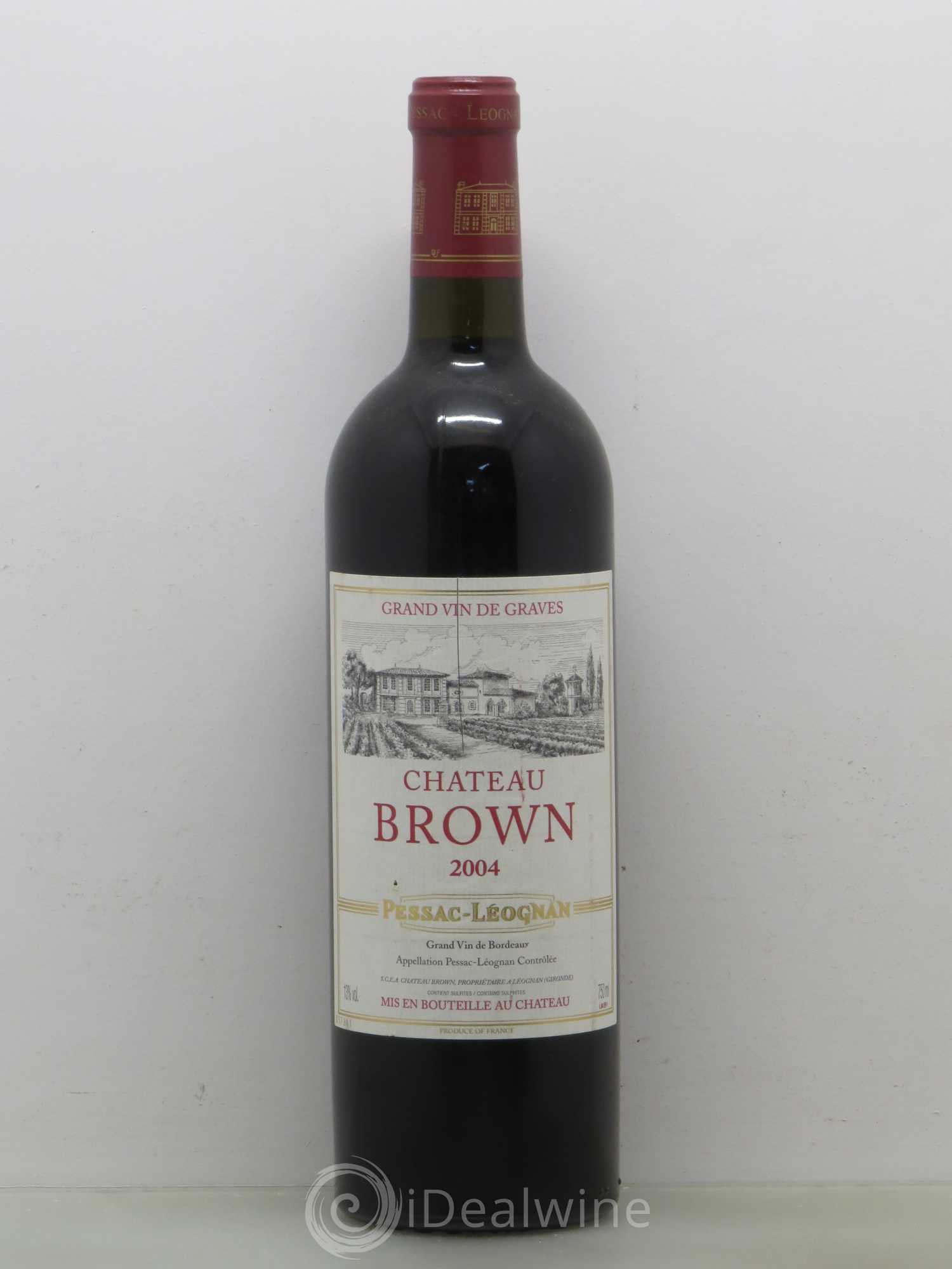 Château Brown 2004 - Posten von 1 Flasche - 0