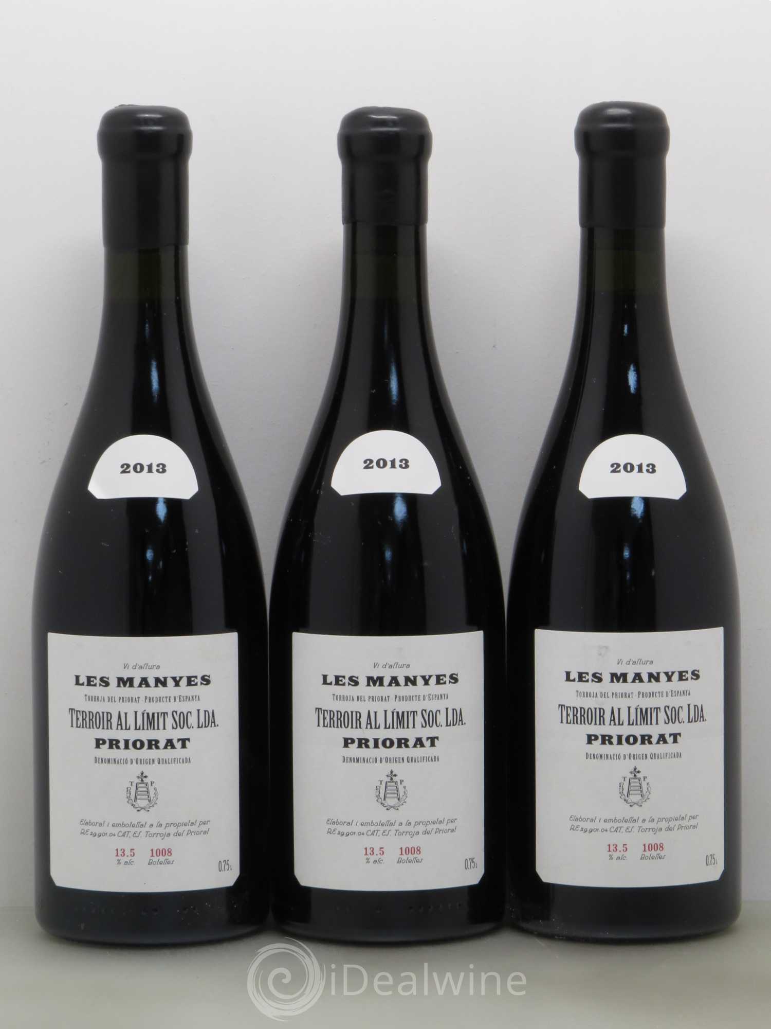 Priorat DOCA Terroir al Limit Les Manyes 2013 - Posten von 3 Flaschen - 0