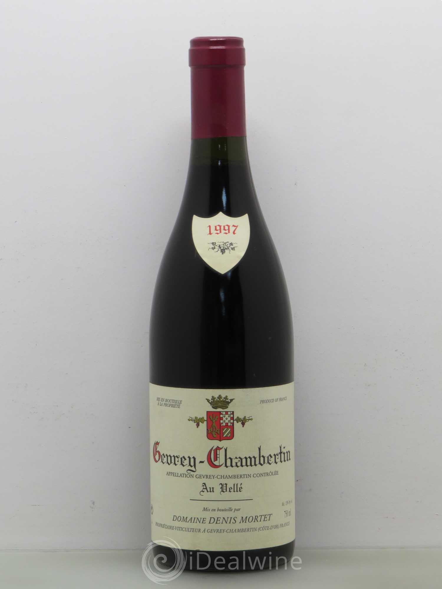 Gevrey-Chambertin Denis Mortet (Domaine) Au Velle 1997 - Posten von 1 Flasche - 0