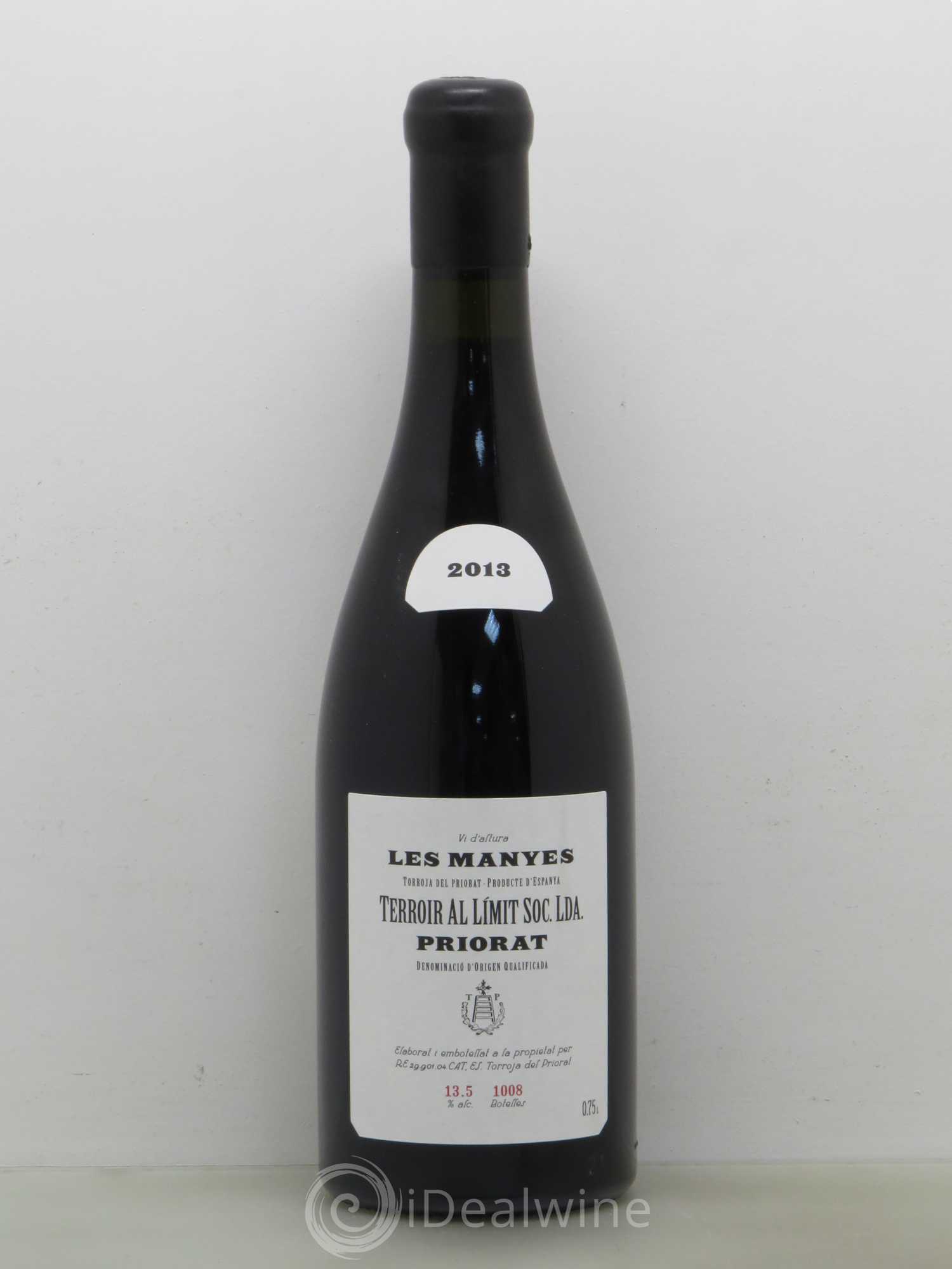 Priorat DOCA Terroir al Limit Les Manyes 2013 - Posten von 1 Flasche - 0