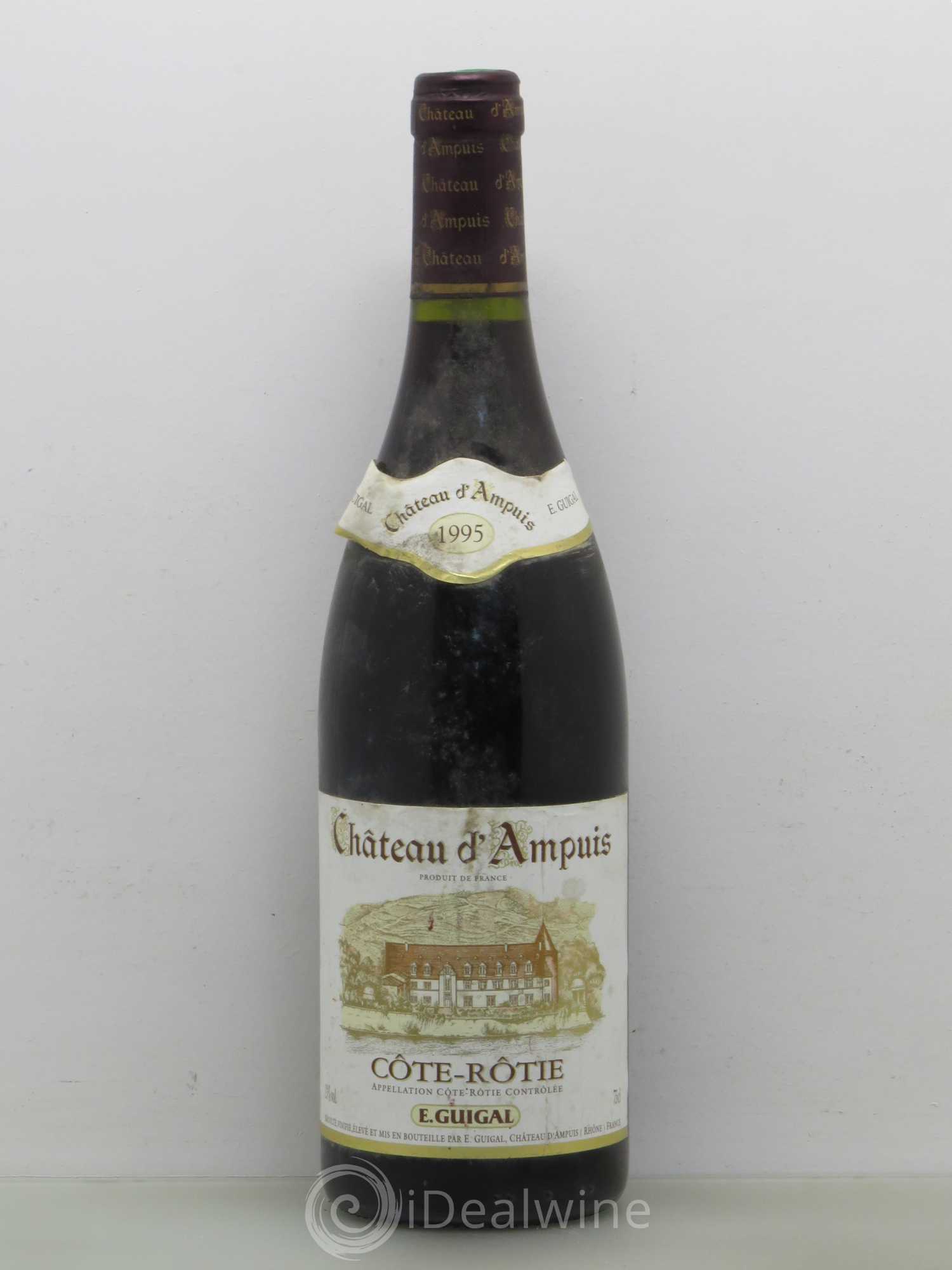 Côte-Rôtie Château d'Ampuis Guigal 1995 - Lot de 1 bouteille - 0
