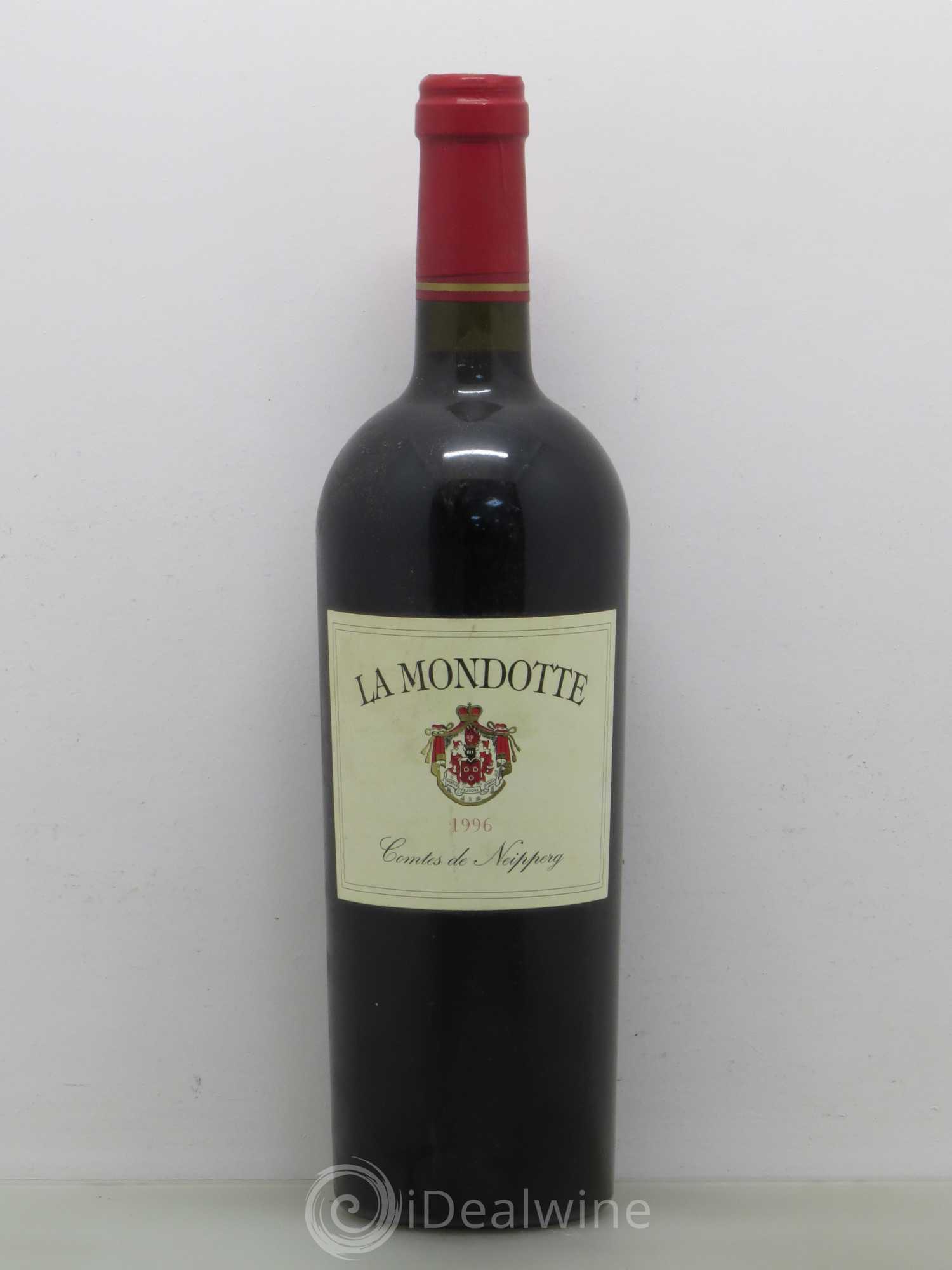 La Mondotte 1er Grand Cru Classé B depuis 2012 1996 - Lot de 1 bouteille - 0